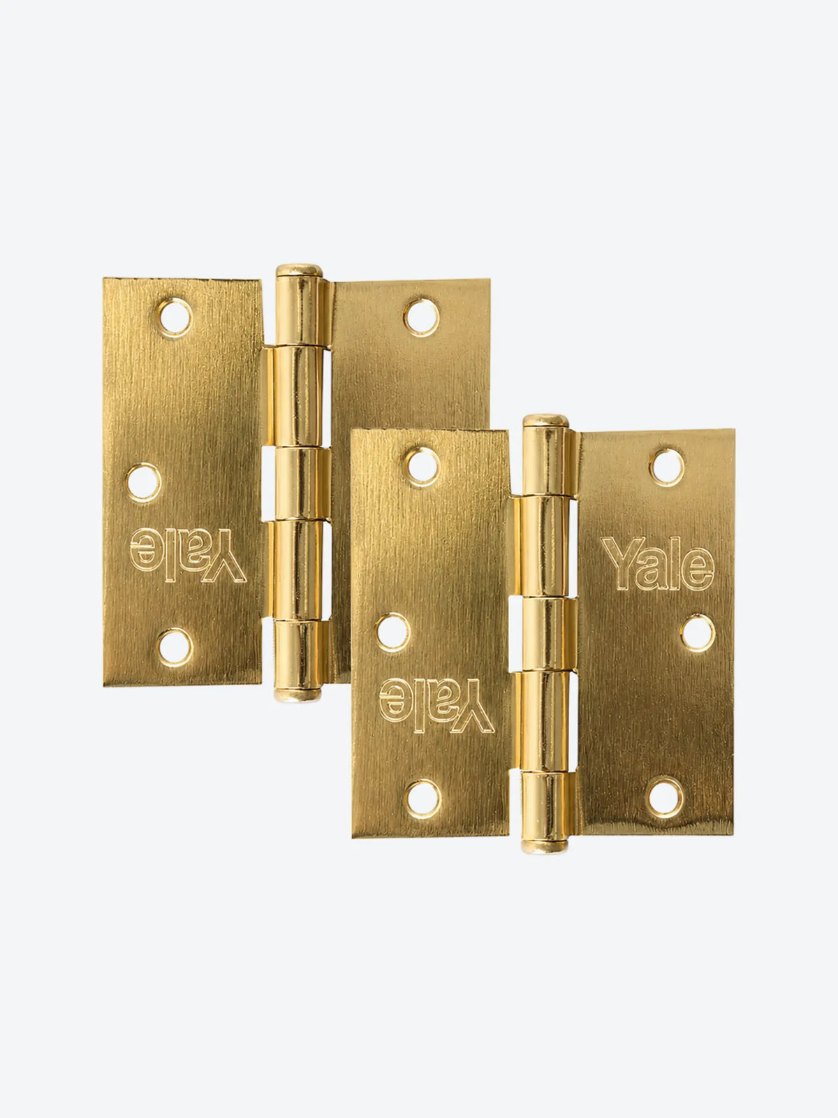 BISAGRAS 3" X 3" X 1.6MM YALE US4 LATON SATIN 2 UNIDADES