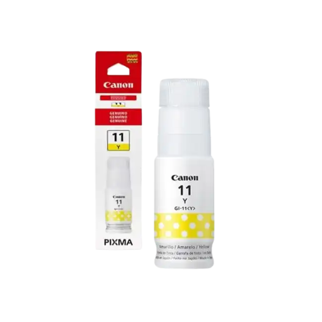 Botella de Tinta Canon GI-11 70 ml Color Amarillo-2