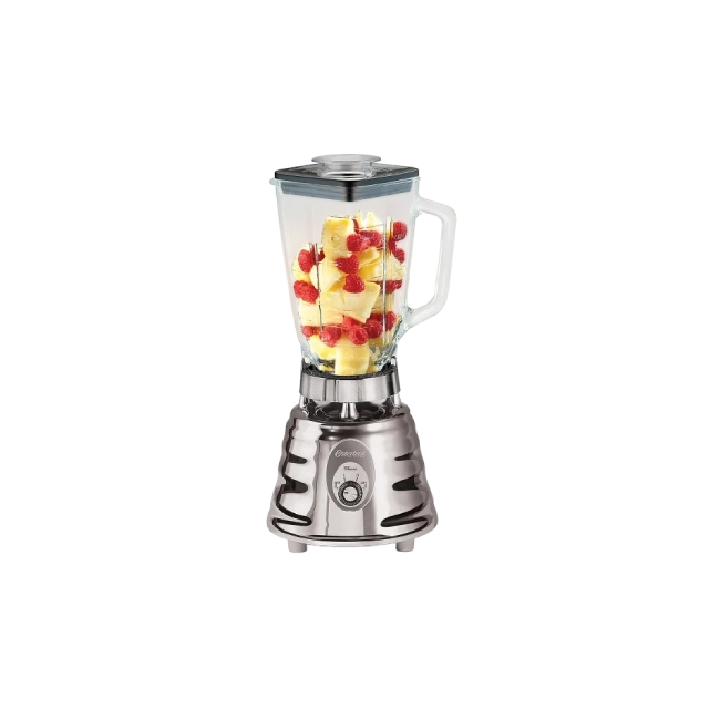 Licuadora Clasica Oster 465-15 con 3 Velocidades 500W Vaso Plastico Color Plateado-6
