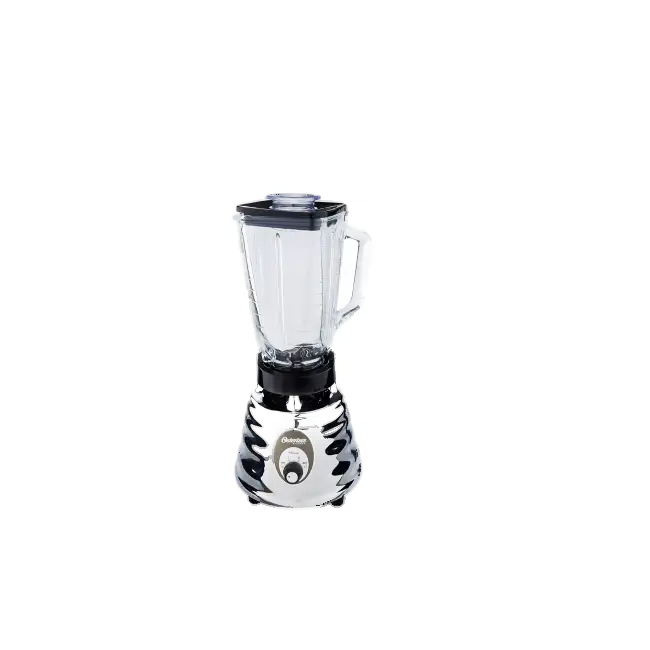 Licuadora Clasica Oster 465-15 con 3 Velocidades 500W Vaso Plastico Color Plateado-4