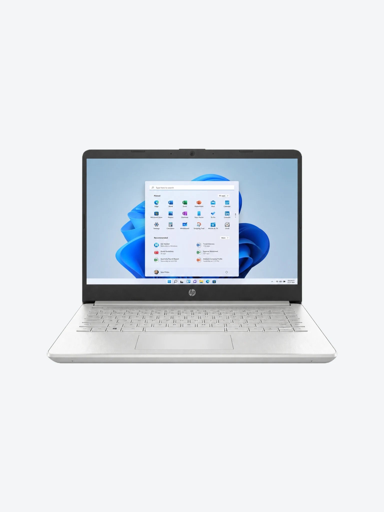 LAPTOP HP 14-DK1022 AMD RYZEN 3 3250U 2.6GHZ 128GB SSD 4GB RAM 14" 1366X768 BT WIN10 COLOR PLATEADO SEMINUEVO-7