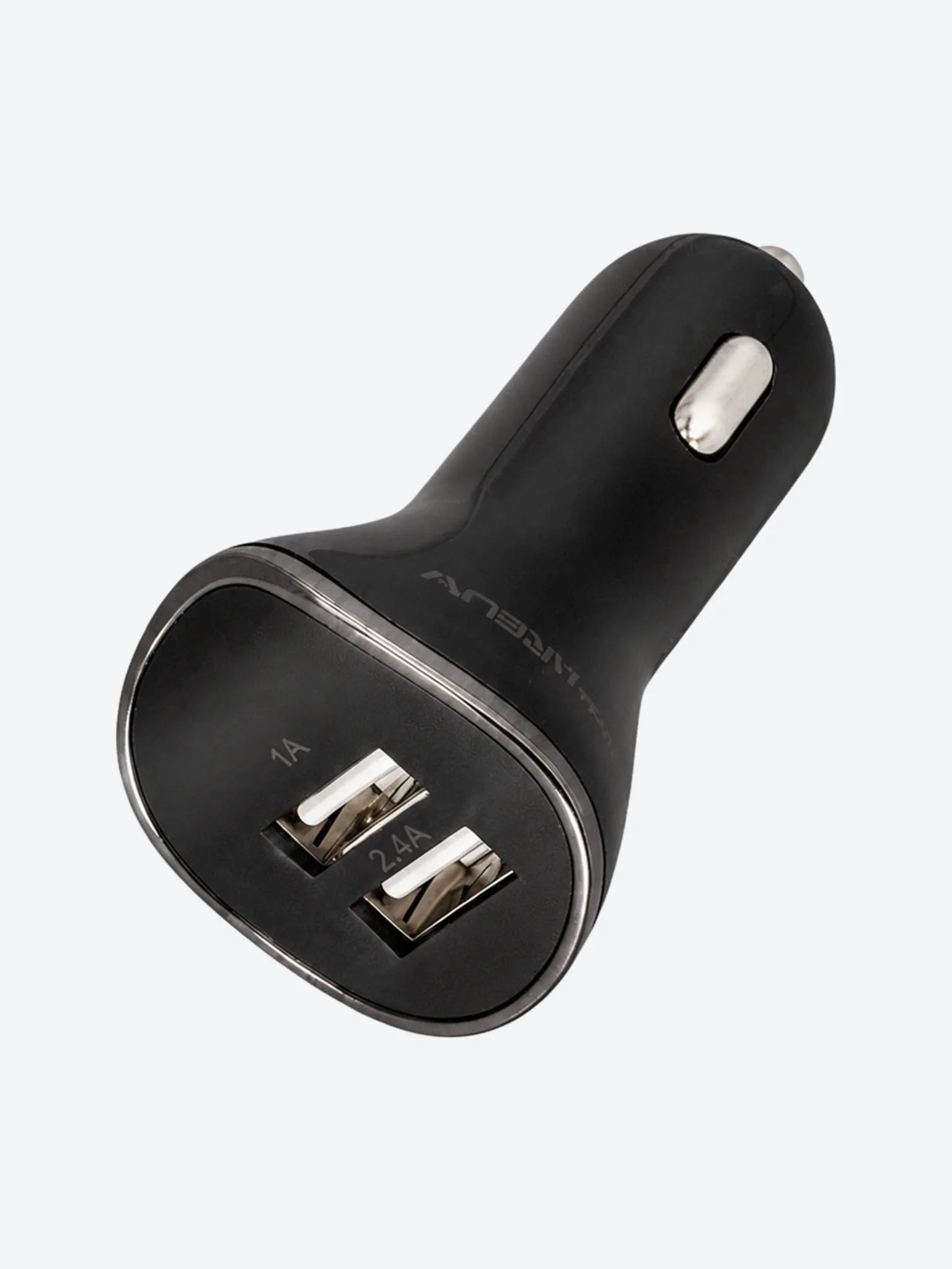 CARGADOR PARA CARRO ARGOM 3.4A 2 PUERTOS USB COLOR NEGRO-1