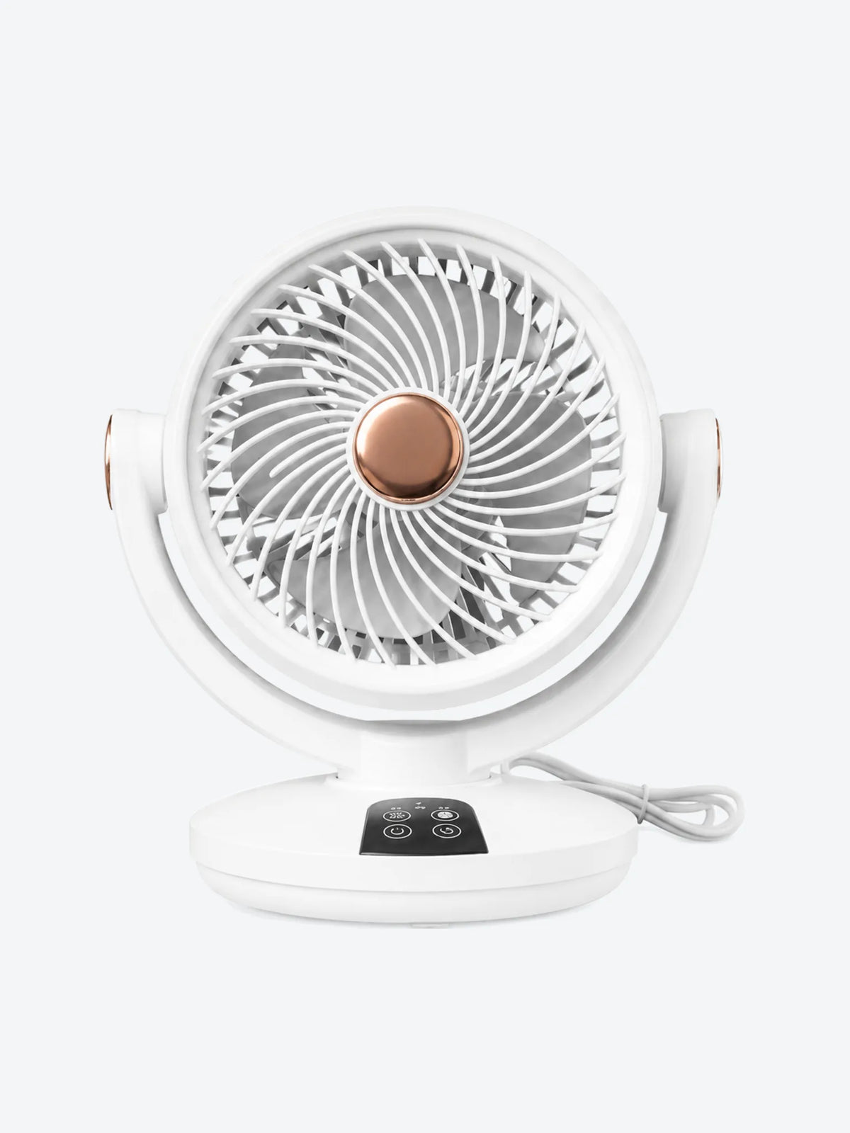 Ventilador Bianco Giratorio BNC-WHT-NVL con 3 Niveles de Aire Color Blanco-1