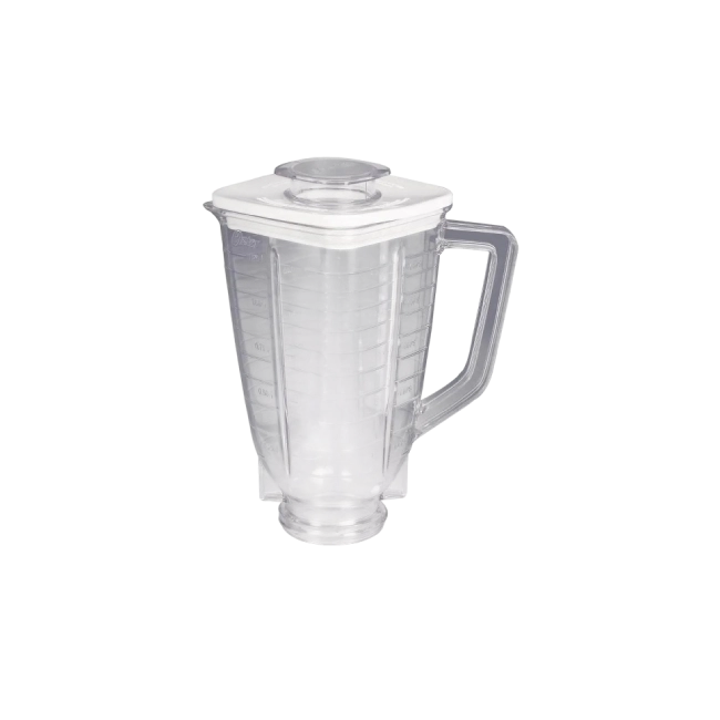 Vaso de Plastico para Licuadora Oster 4890-011-805 Con Tapa Blanca-3