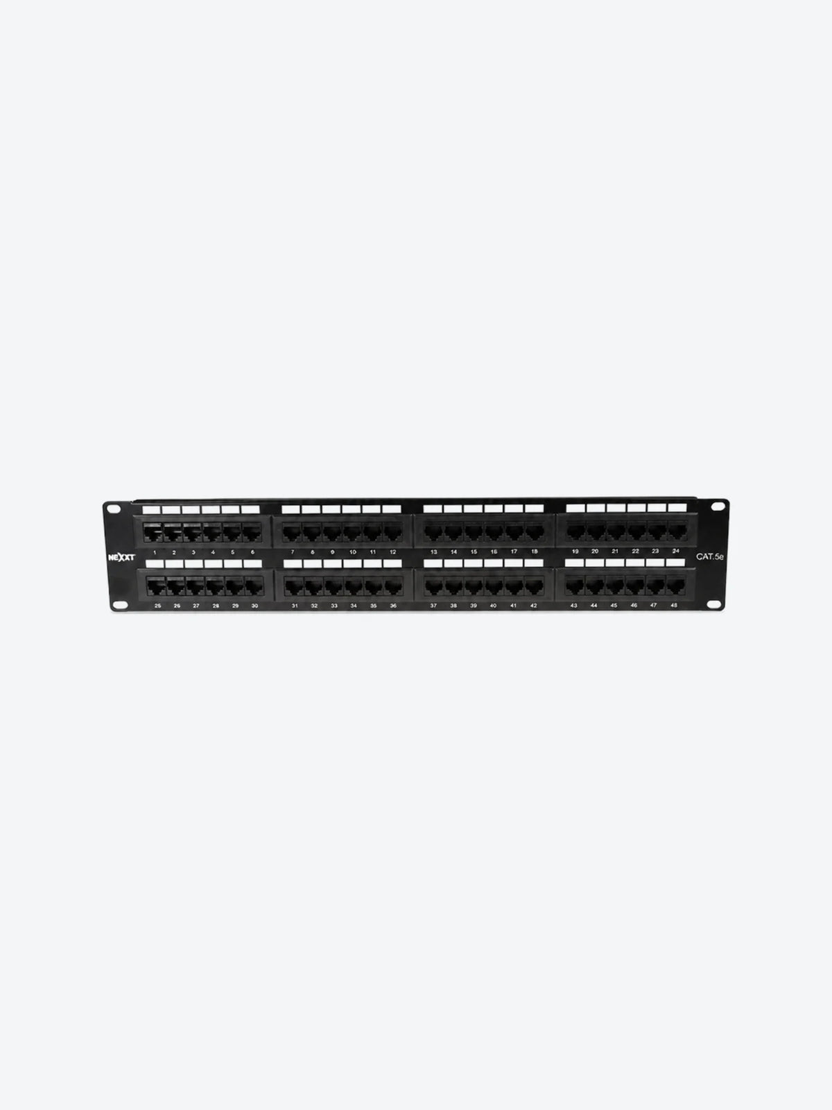 Nexxt - Tablero de conexiones - CAT 5e - 19" - 48 puertos
