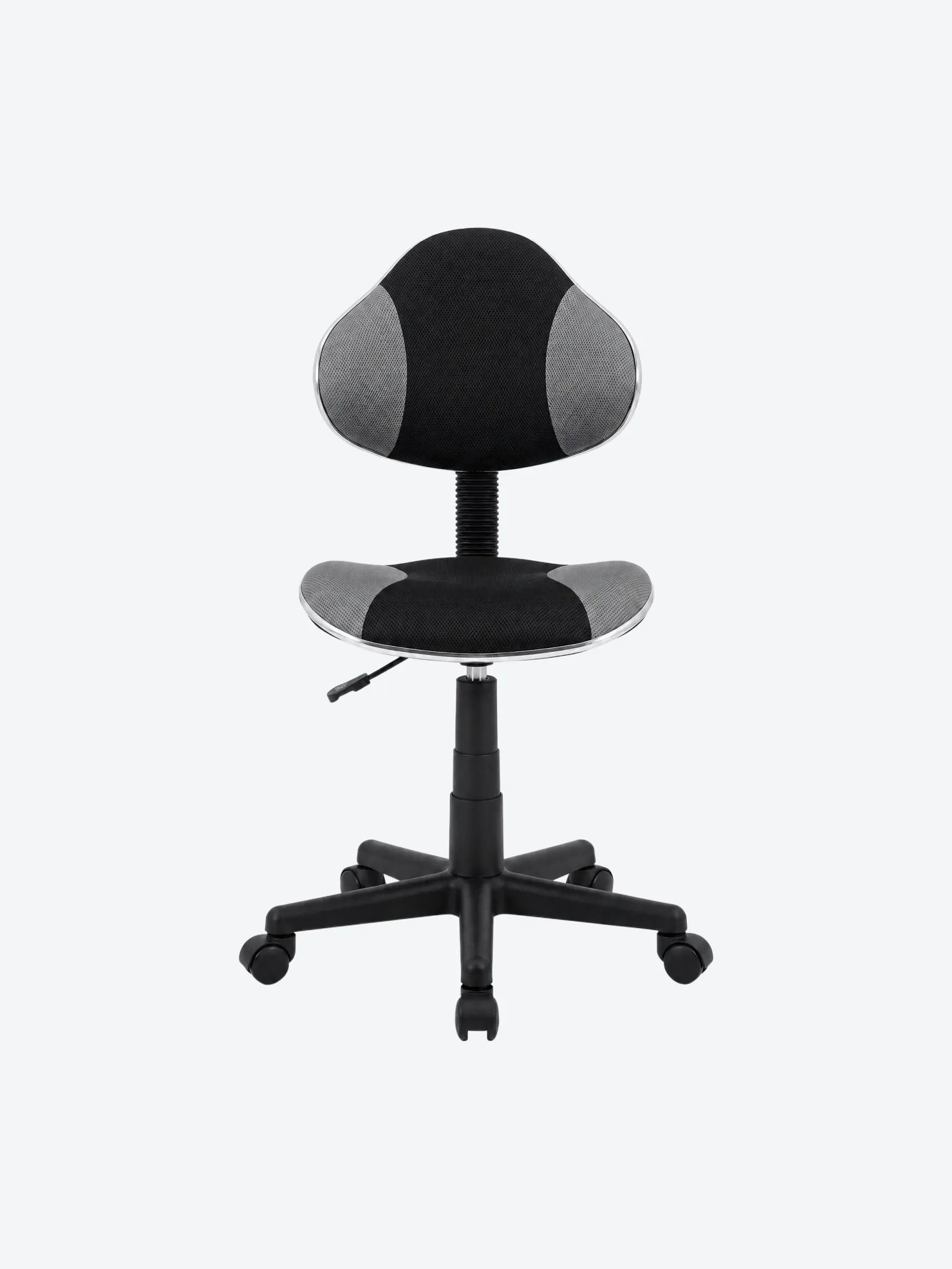 SILLA DE OFICINA QZY-G2B AM160GEN96  SIN BRAZOS COLOR NEGRO/GRIS XTECH-1