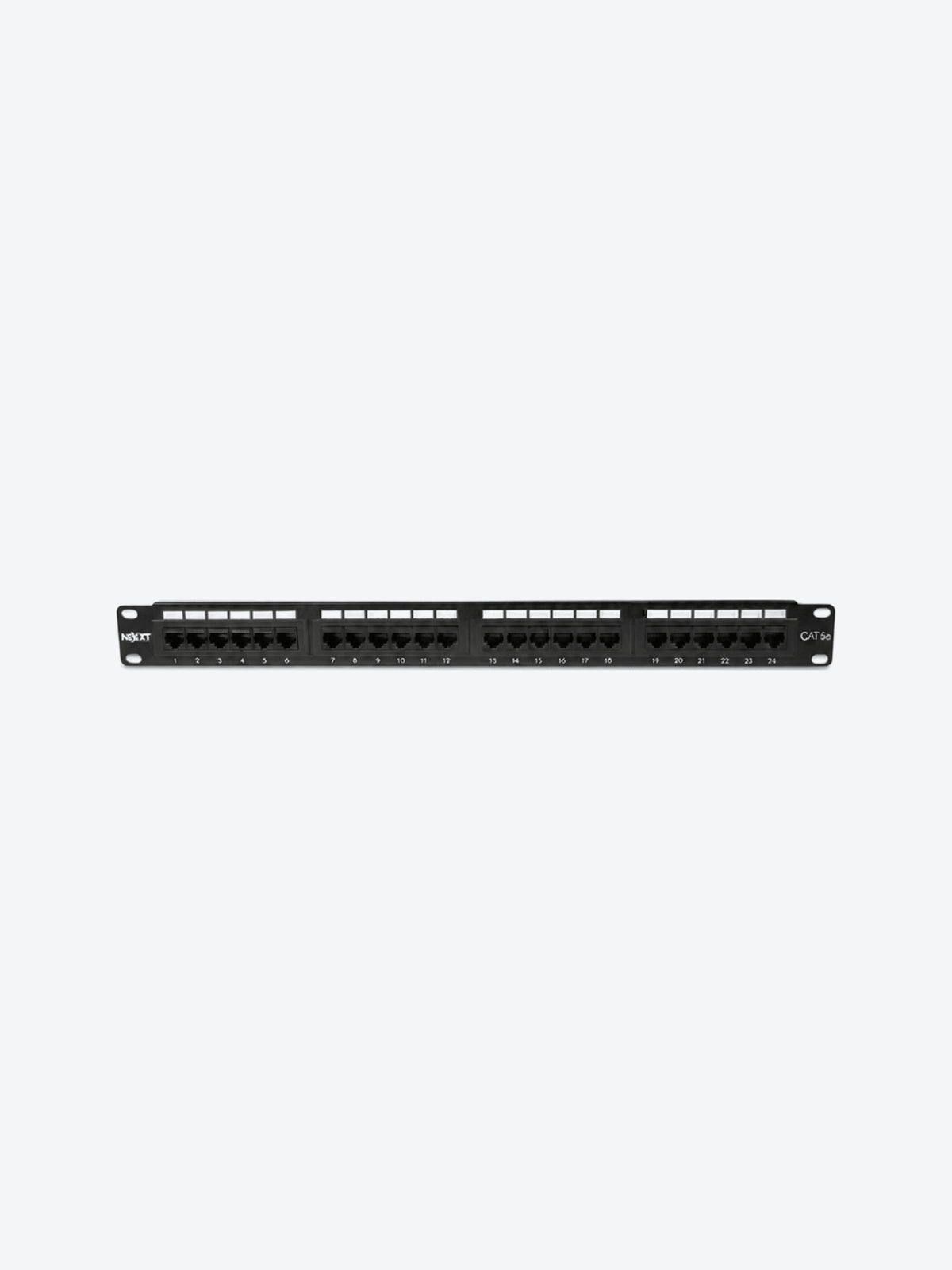 Nexxt - Tablero de conexiones - CAT 5e - 19" - 24 puertos