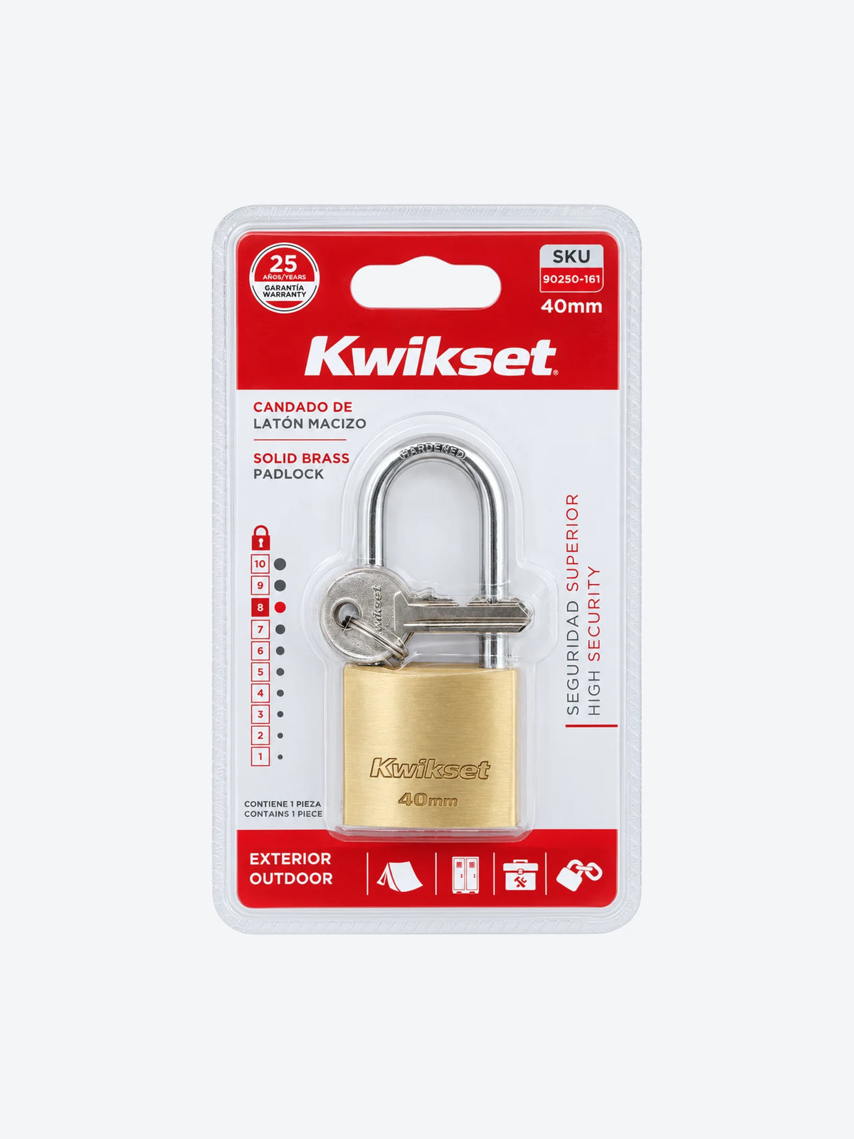 CANDADO ARCO LARGO 40MM KWIKSET-1