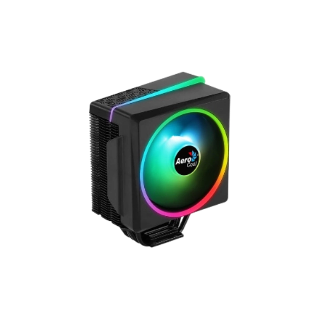 Enfriamiento de Aire Aerocool Cylon ACTC-CL30420.14  4F ARGB PWM 4P LGA1700/AM5 1x120mm PWM Para CPU Color Negro-2