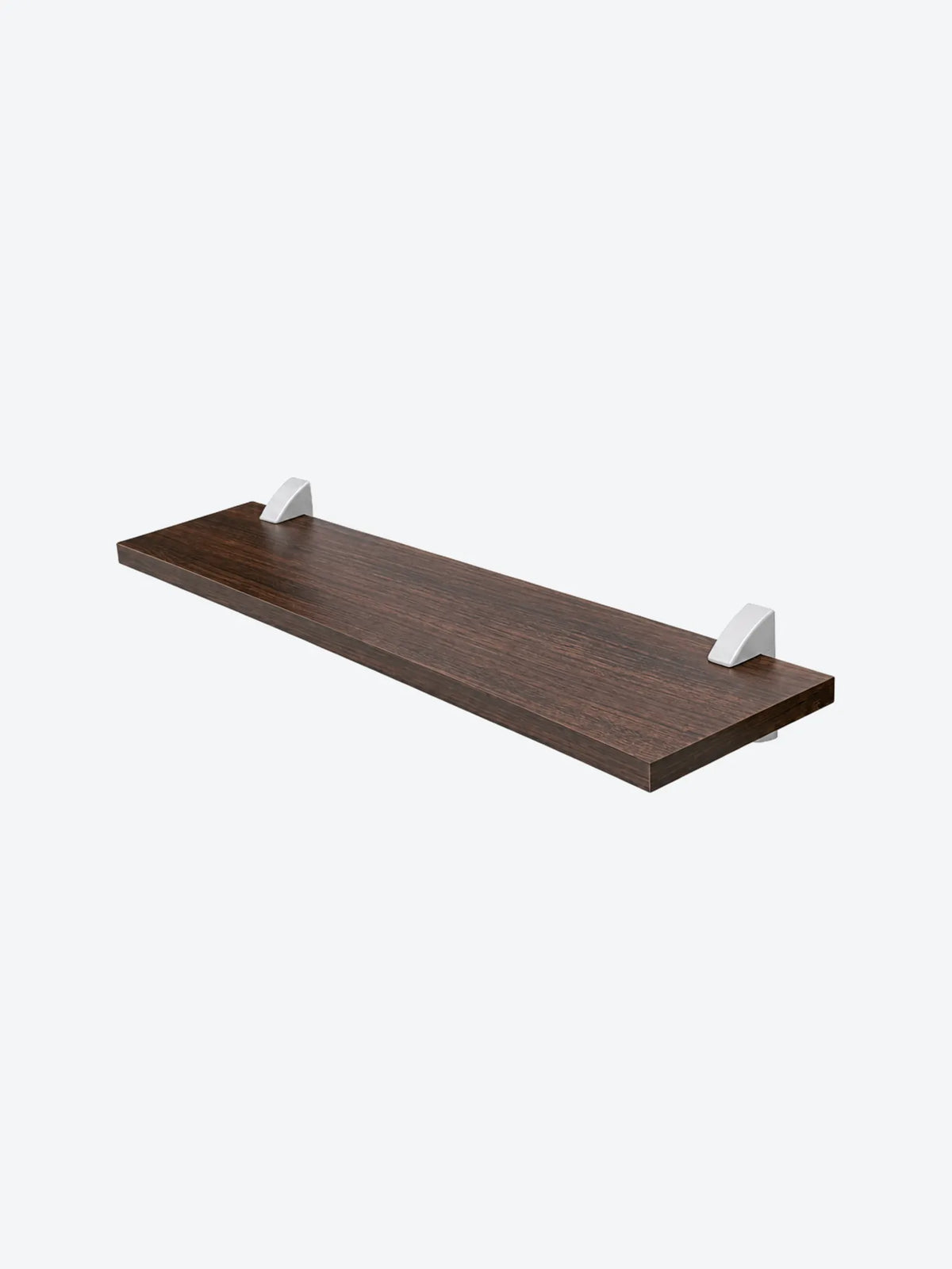 REPISA RECTA, MDF,1.5X20X100CM, SOP/VIS/PLAST,CAP44LB,TABACO