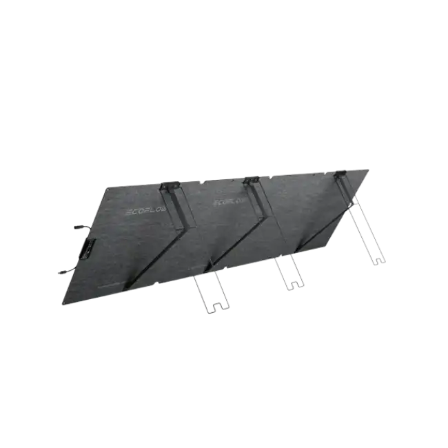 Panel solar monofacial portátil EcoFlow 220W