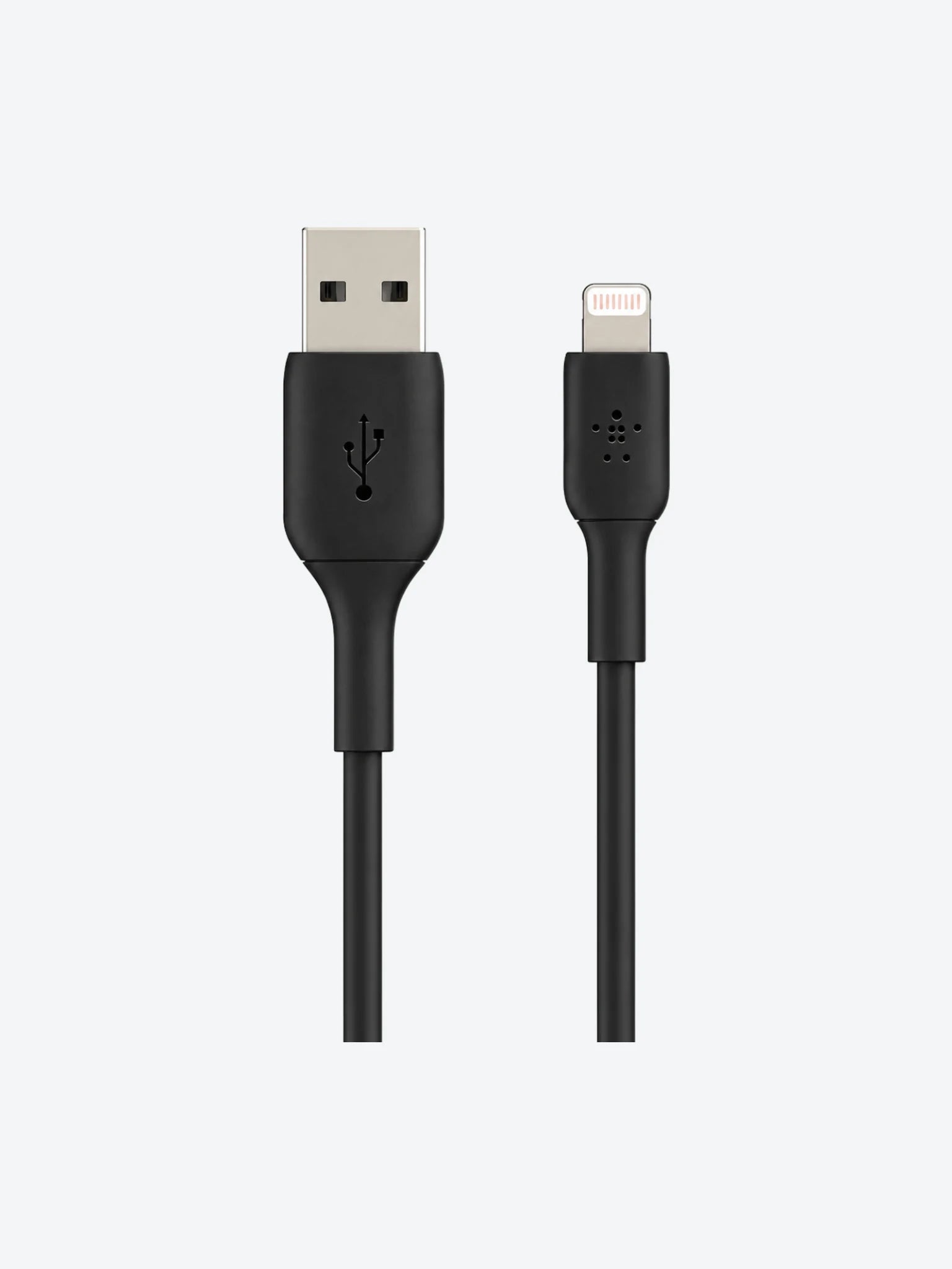 Belkin BoostCharge - Cable Lightning - Lightning macho a USB macho - 2 m - negro
