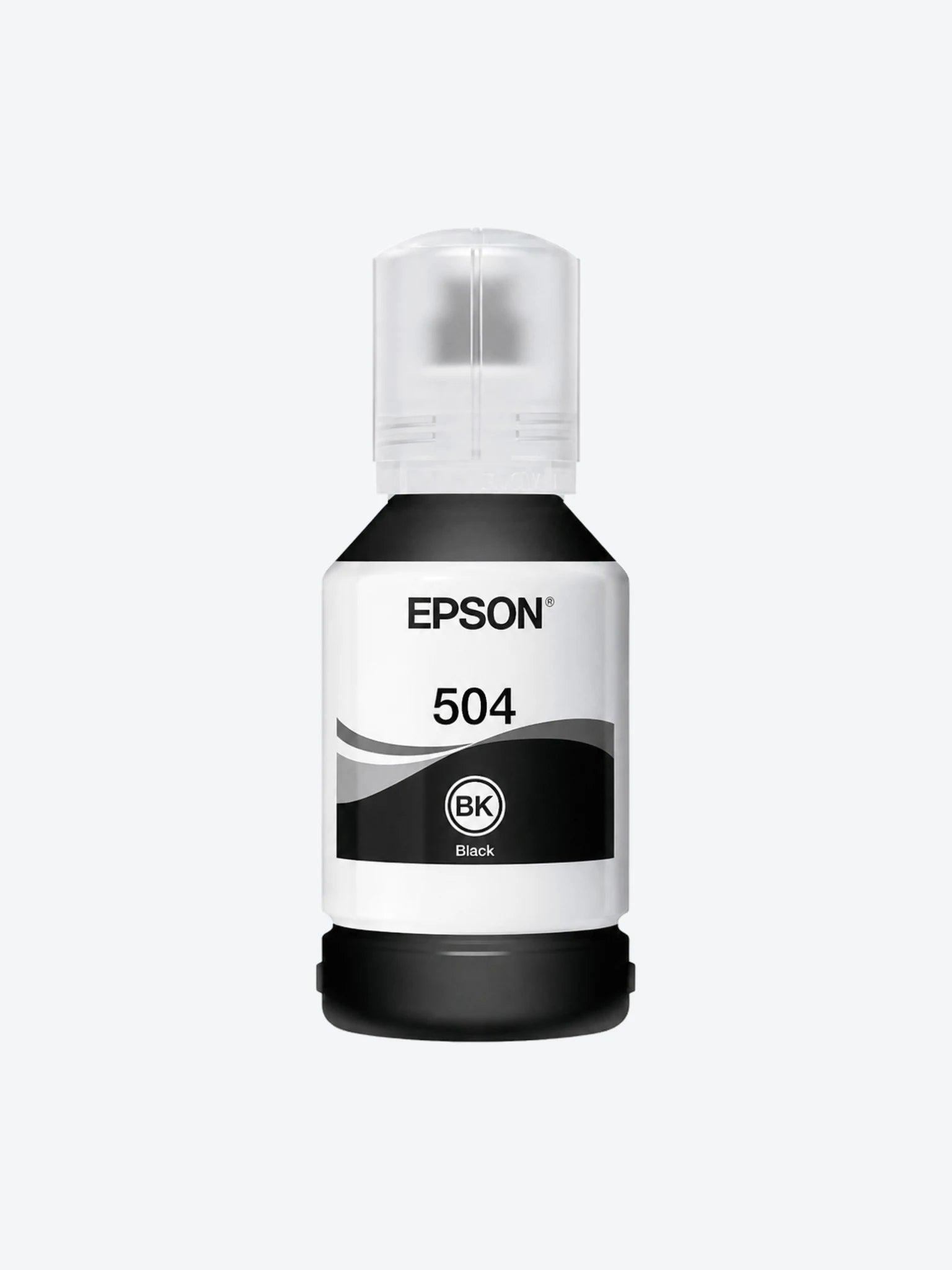 Epson 504 - 127 ml - negro - original - recarga de tinta - para EcoTank L4150, L4160, L4260, L6161, L6171, L6191, L6270; EcoTank ITS L4150, L4160