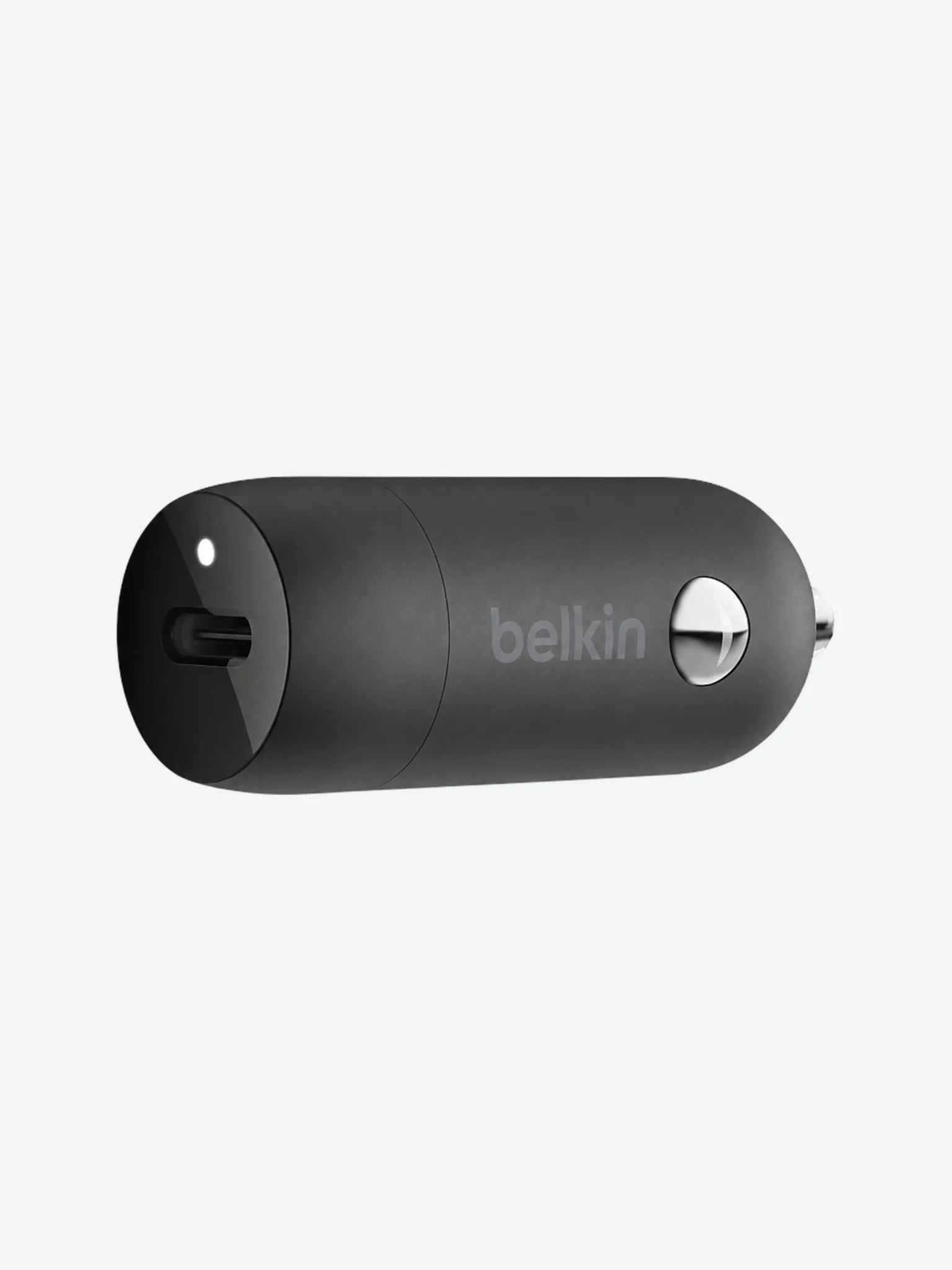 Belkin - Adaptador de corriente para el coche - 20 vatios - Fast Charge (24 pin USB-C) - negro