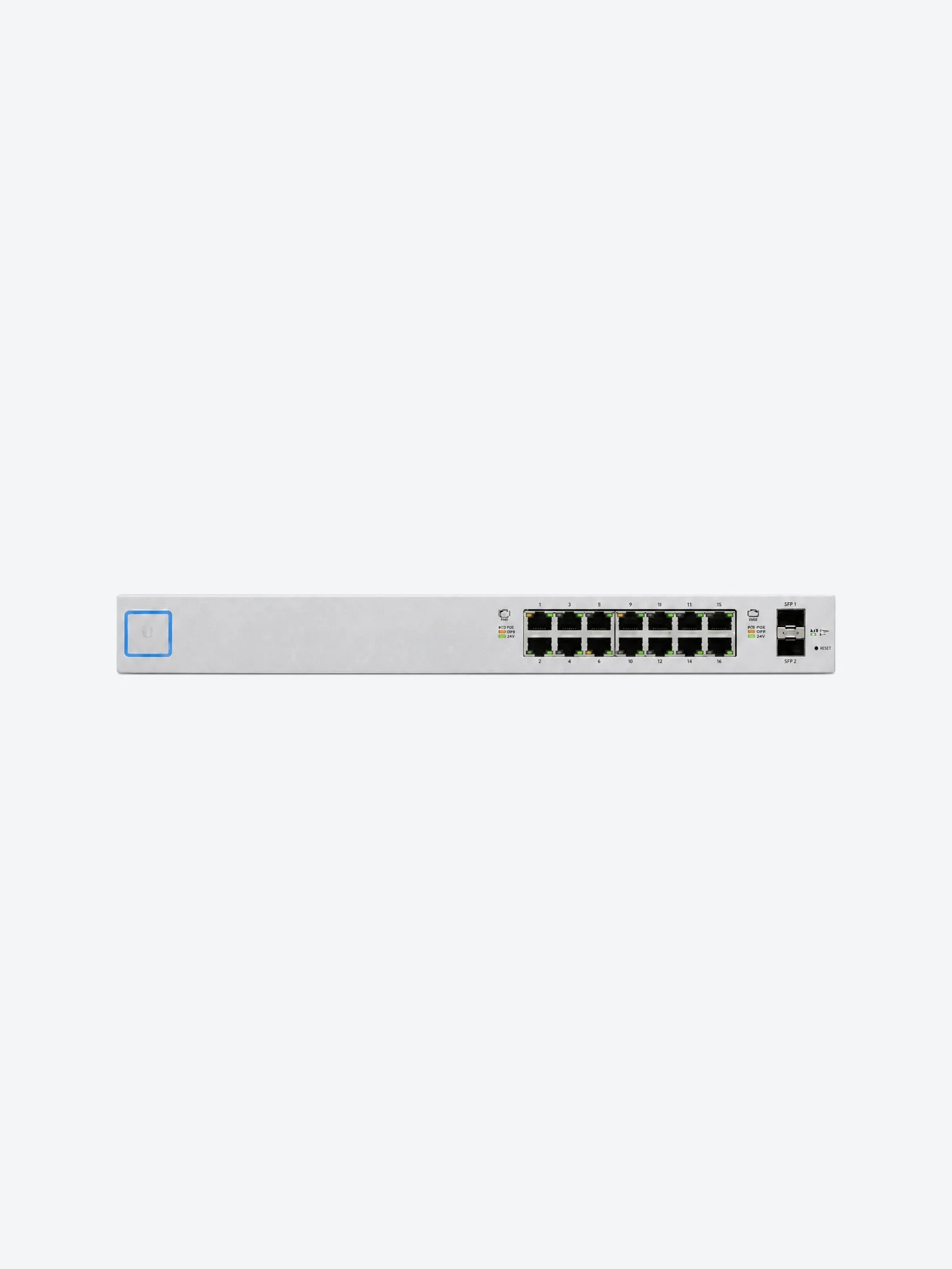 Switch Ubiquiti USW-16-POE UniFi Gestionado 16 x 10/100/1000 (8 PoE+) + 2 x Gigabit SFP