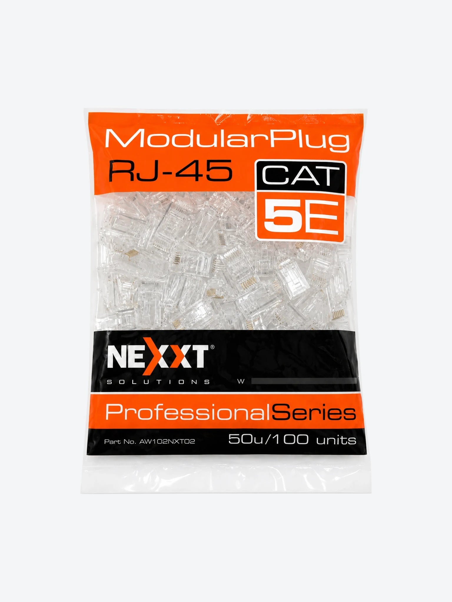 CONECTOR RJ45 NEXXT CAT5E BOLSA 100 UNIDADES-1