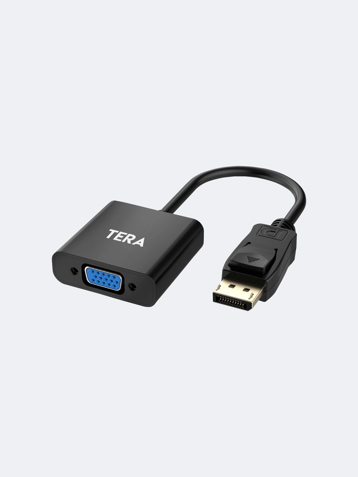 Tera Adaptador de Video TER-CDV-001 DisplayPort a VGA Color Negro-1