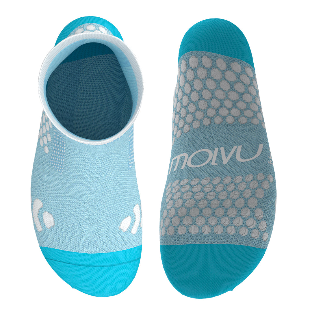 CALCETINES PATA DE CHUCHO CARRERA - TALLA L (CELESTE)-8