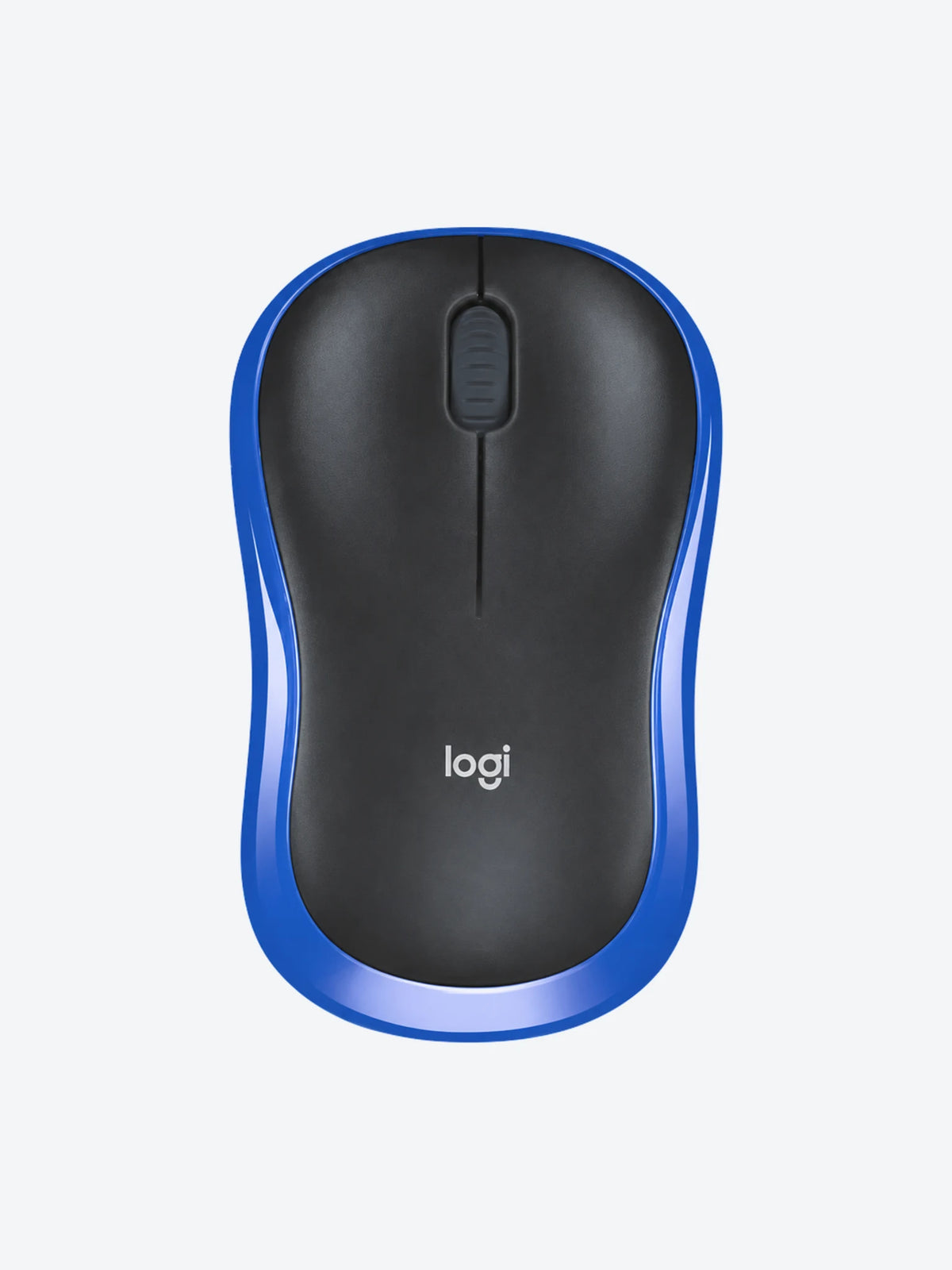 Logitech M185 - Ratón - diestro y zurdo - óptico - inalámbrico - 2.4 GHz - receptor inalámbrico USB - azul-1