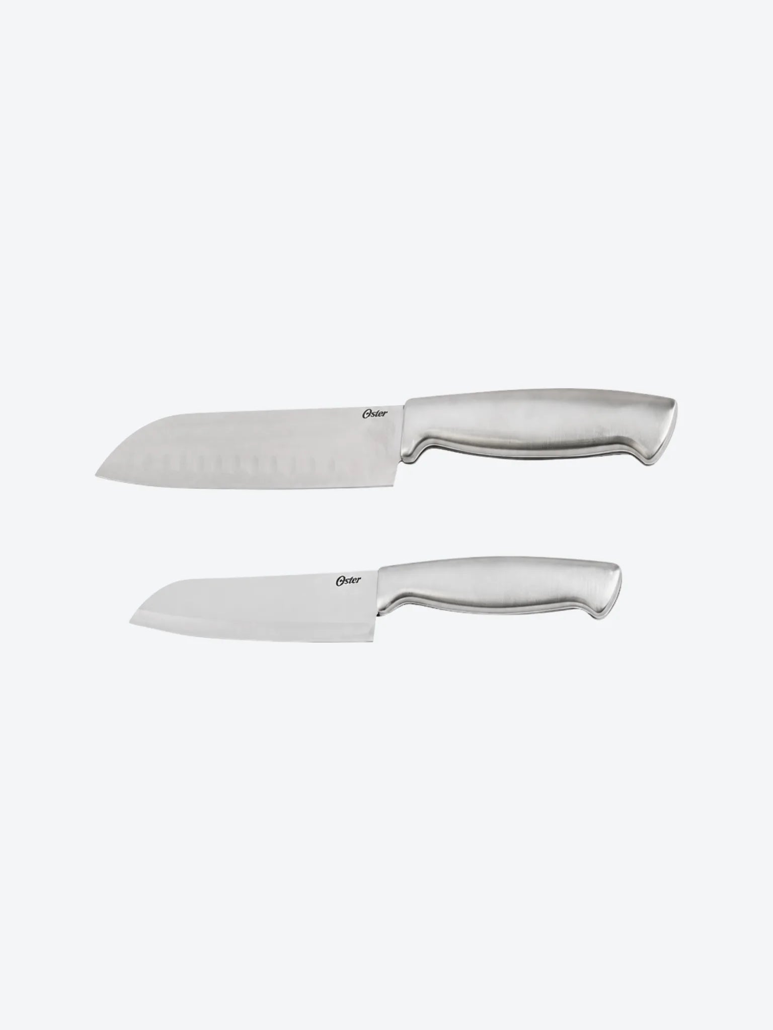 Oster Baldwyn Cuchillos Santoku, Juego de 2 Piezas de 6.5' y 5' Acero Inoxidable