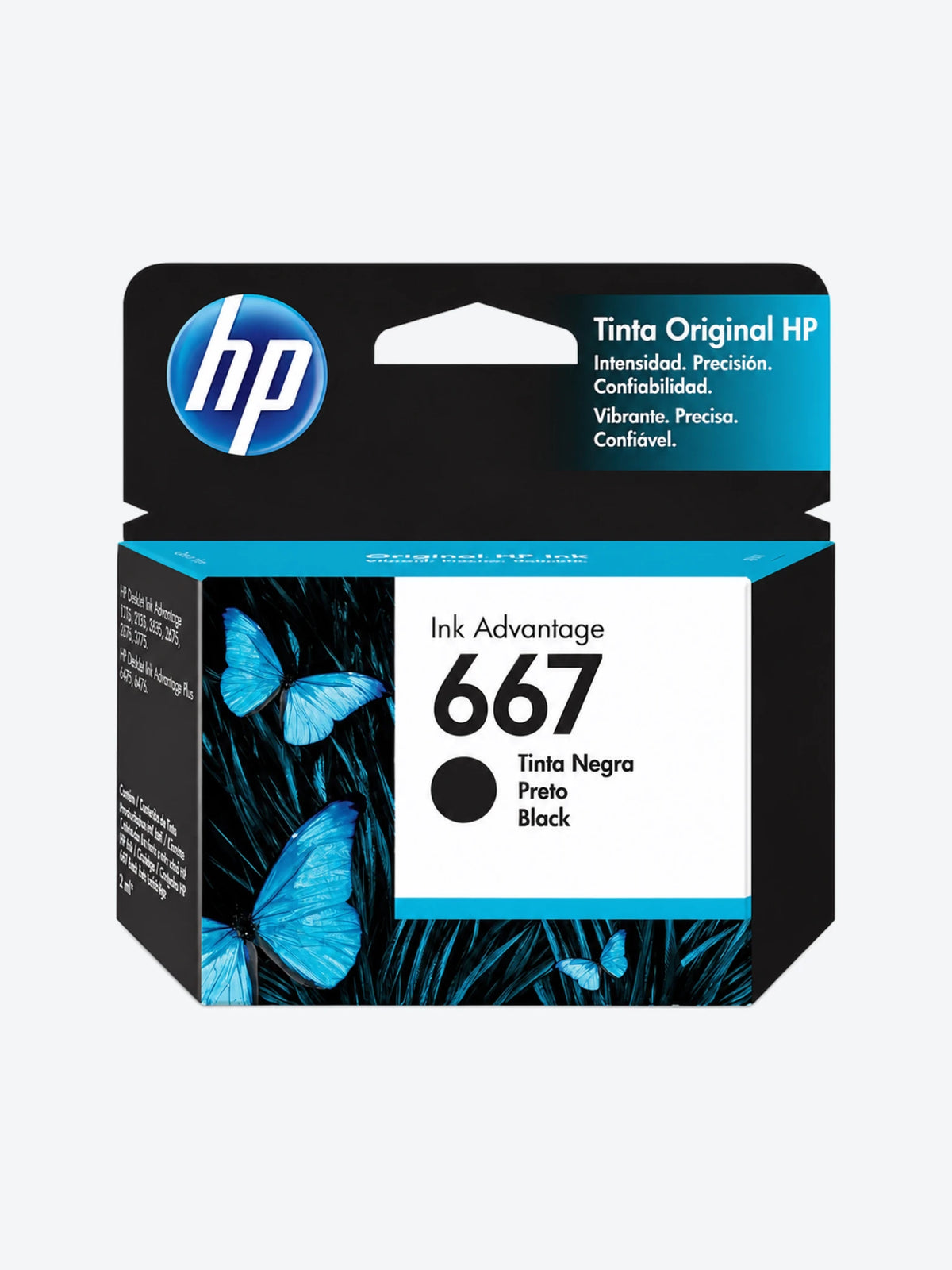 HP 667 BLK Ink Cartridge