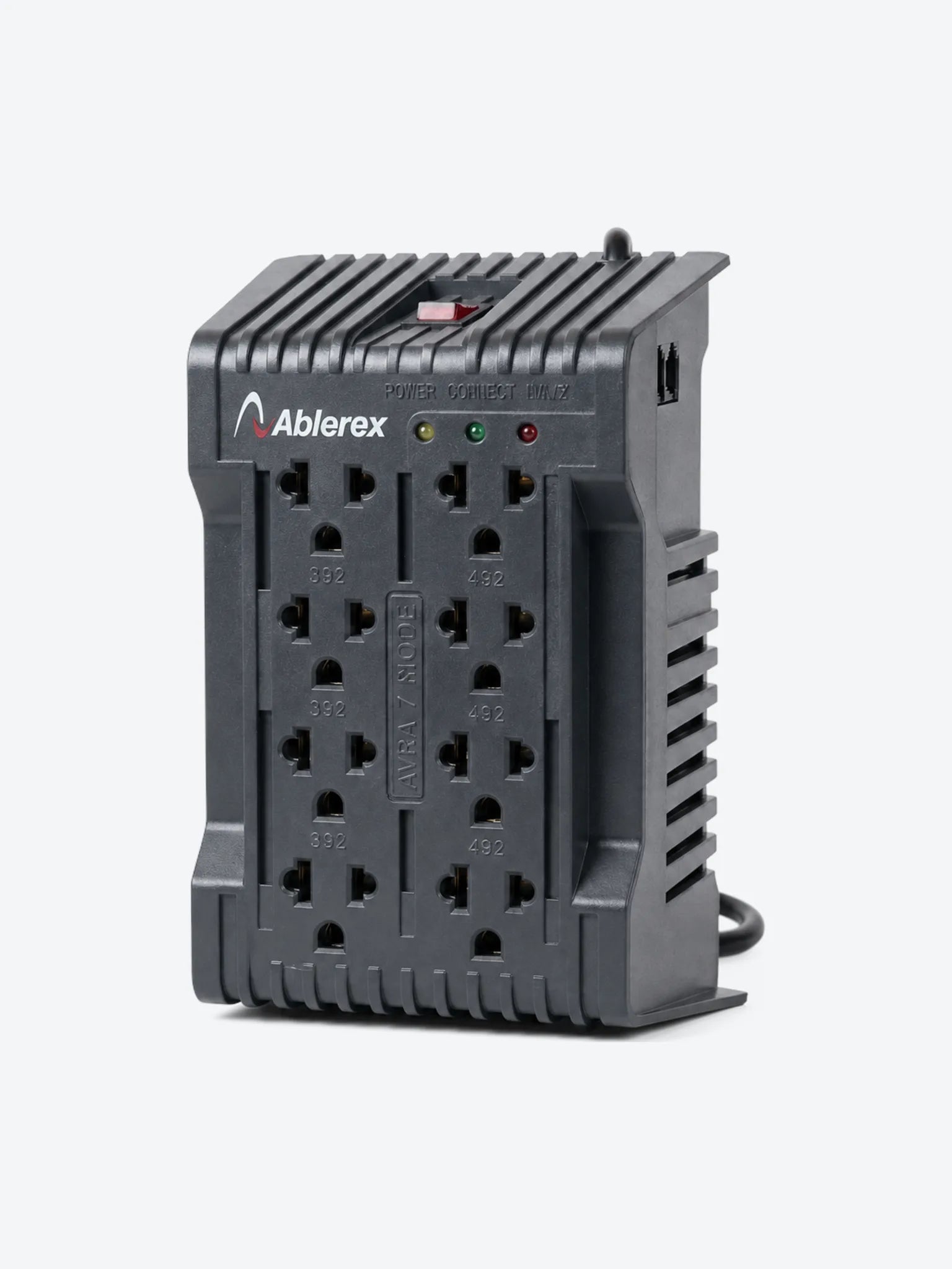 Regulador Ablerex de 1600VA/800W | 8 toma corrientes
