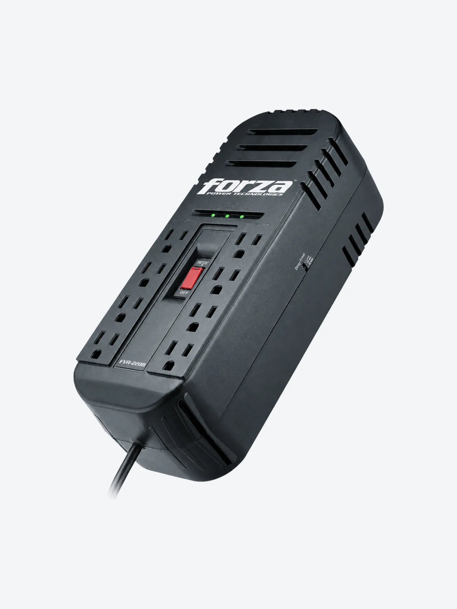 Forza Power - Forza - Adaptador de corriente - Externa - CA 115 V - 8 Tomas de Corriente - 2200 VA