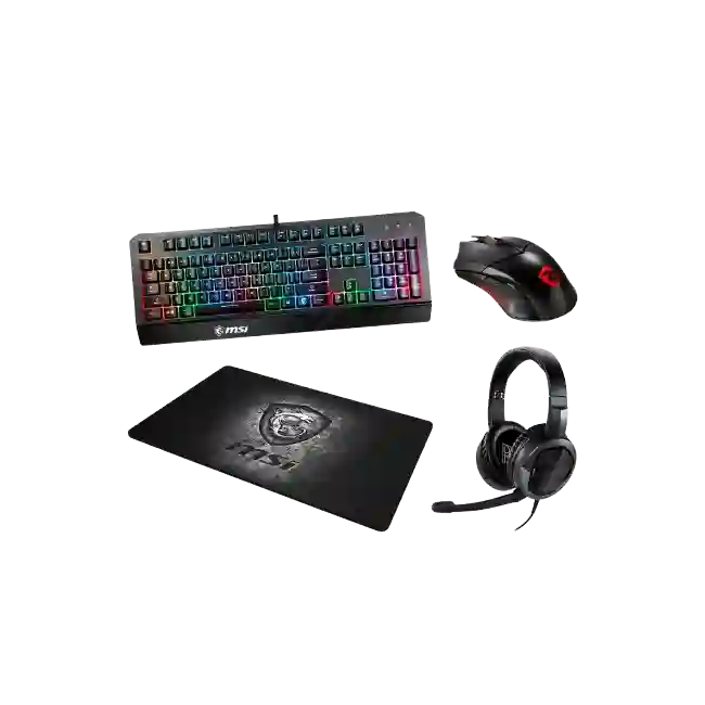Kit Gaming Eagle Warrior Rhino 5en1 Teclado Rainbow color+ letter Backlight keyboard + Mouse 3D6Key Gaming Mouse + Mouse Pad + Headset Gaming-2