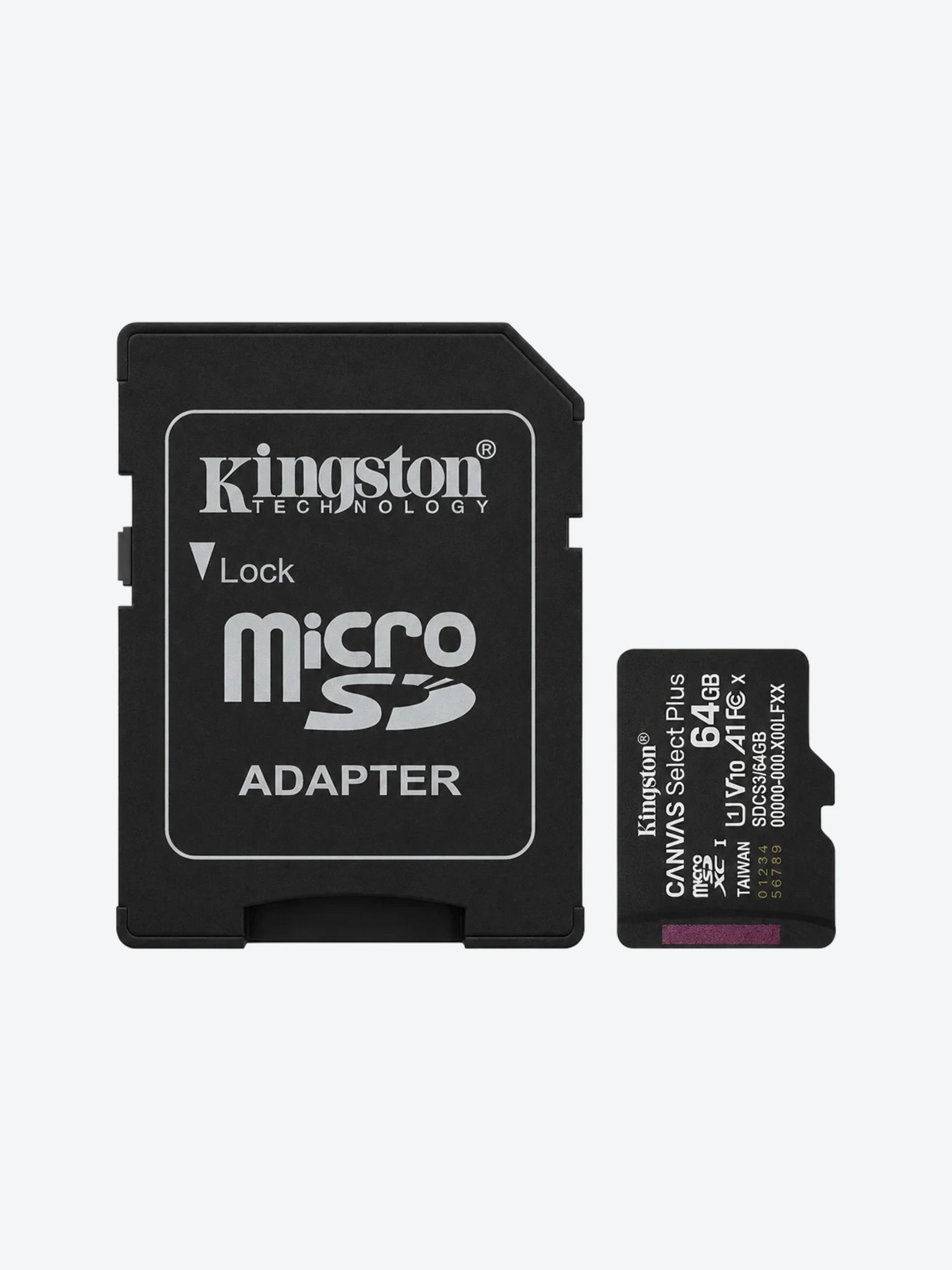 Memoria MicroSDXC Kingston SDCS3/64GB 64GB Clase 10 UHS-I U1 100 MB/S Para Dispositivos y Camaras Android-1
