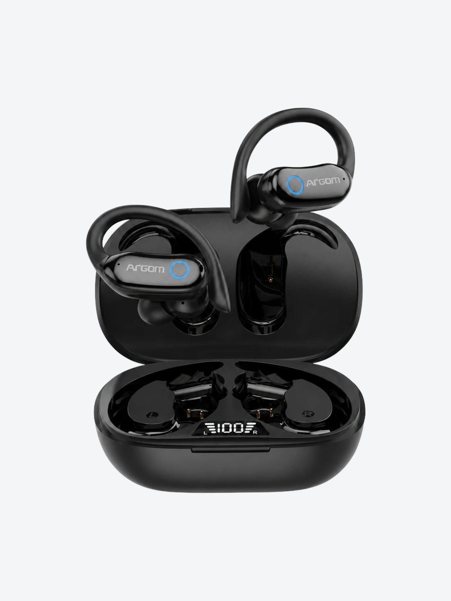 ARGOM SKEIPODS E95 - AUDIFONOS DEPORTIVOS BT CON ENC AI NEGRO