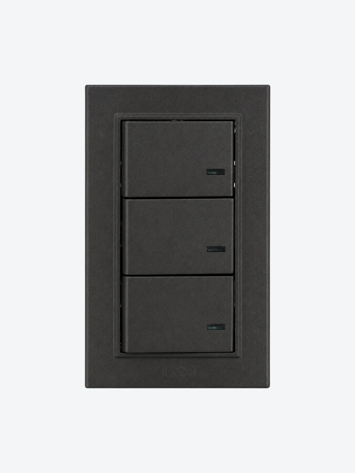 TYJ DECO INTERRUP TRIPLE 3V NEGRO