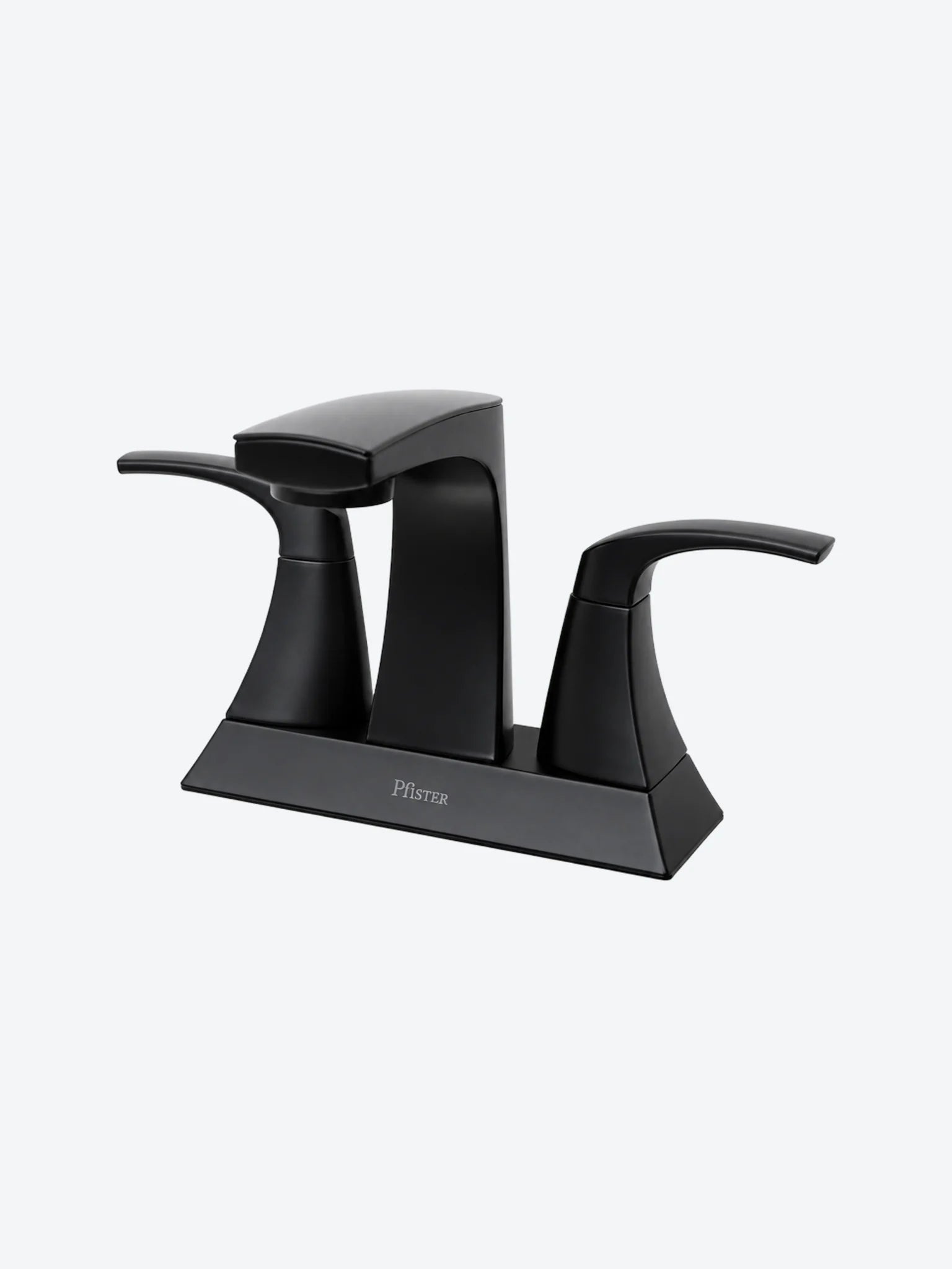 GRIFO LAVAMANOS 4" KARCI NEGRO MATE-1