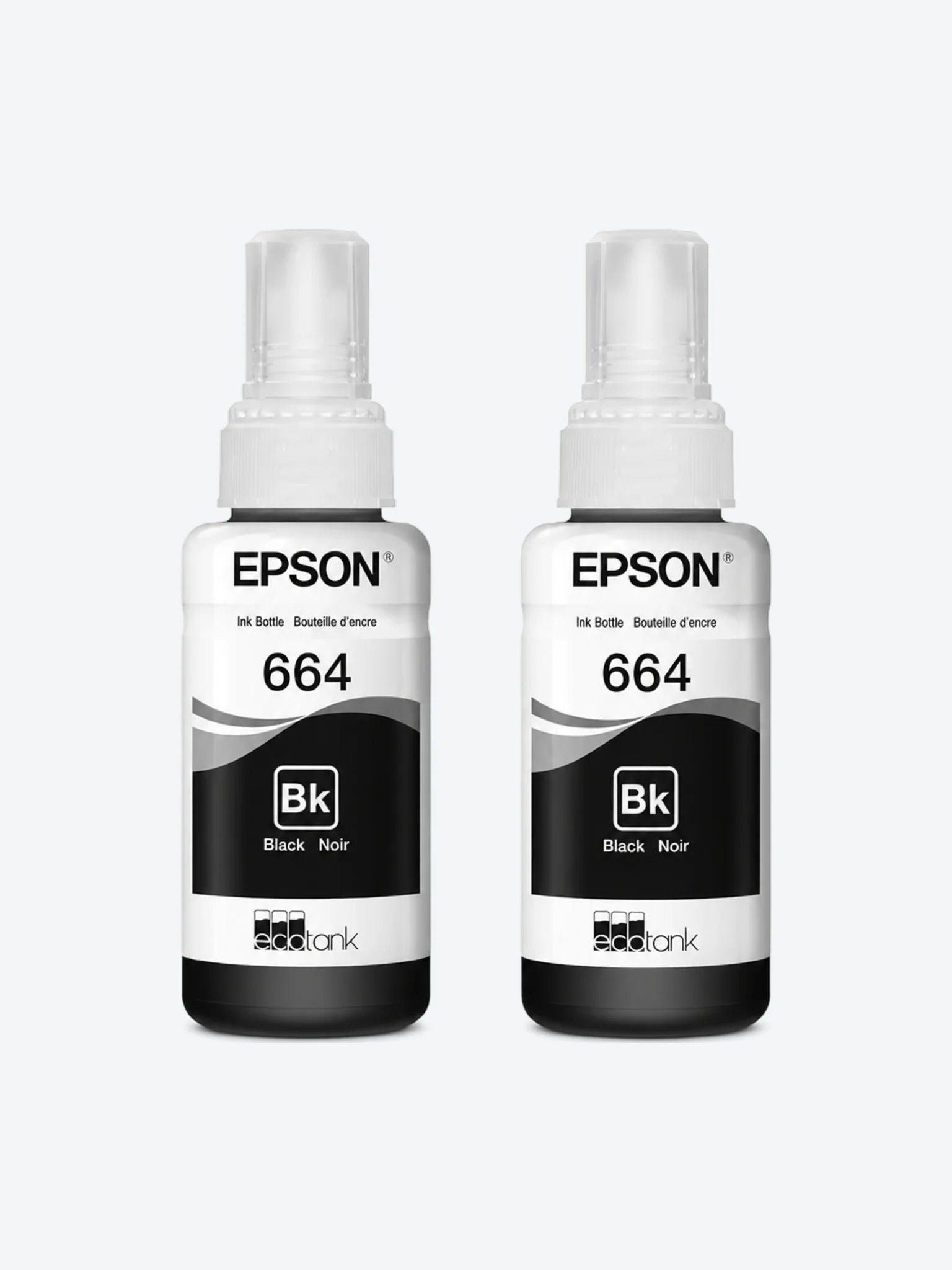 Epson T664 - 2 Pack Black-1