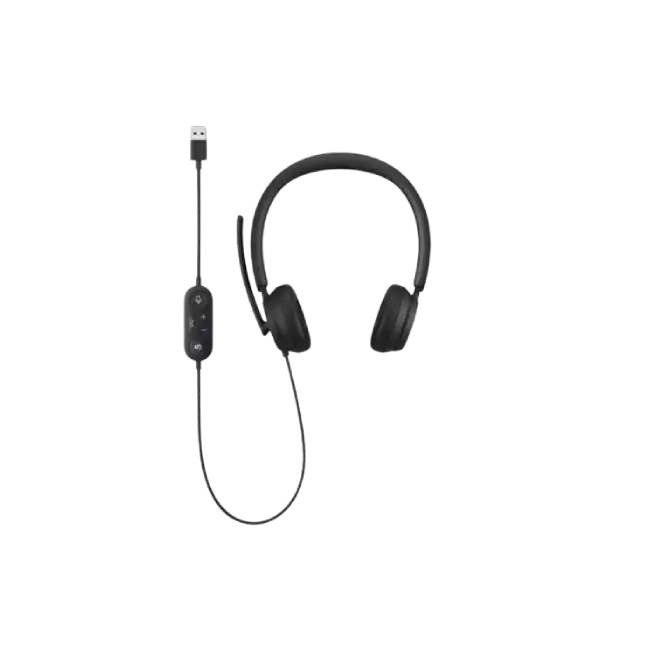 Auriculares Microsoft Modern USB Cableado Color Negro-1
