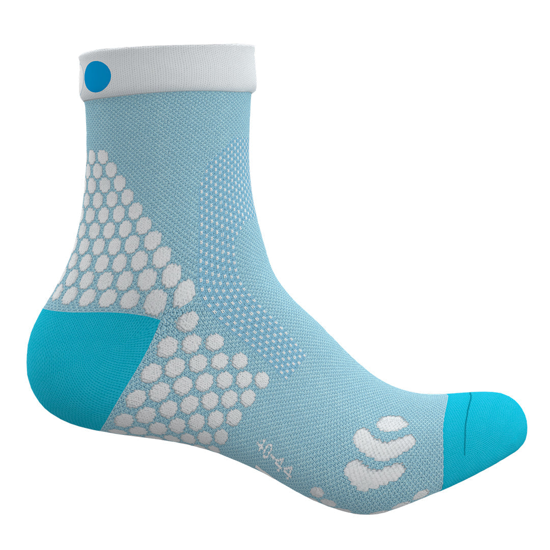 CALCETINES PATA DE CHUCHO CARRERA - TALLA L (CELESTE)-5
