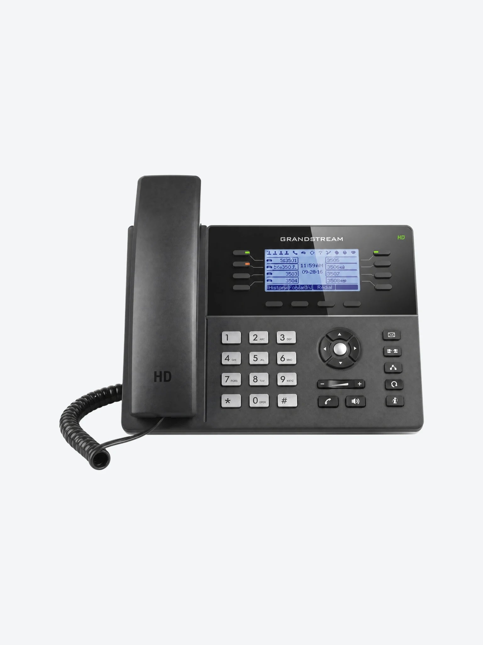 TELEFONO IP GRANDSTREAM 8LINEAS 4SIP 32BLF POE GIGABIT