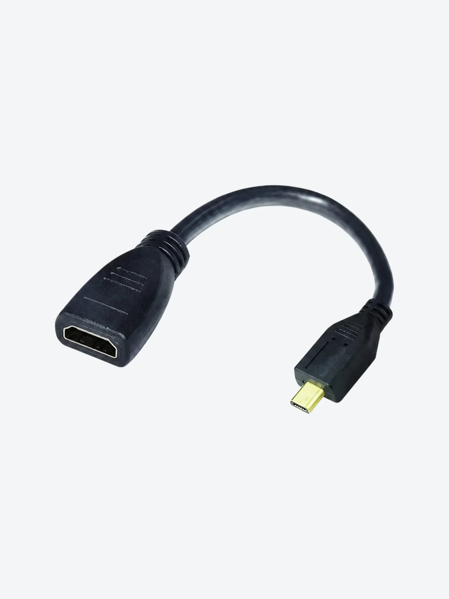 Cable Adaptador Argom ARG-CB-0054 Micro HDMI Macho a HDMI Hembra 15cm