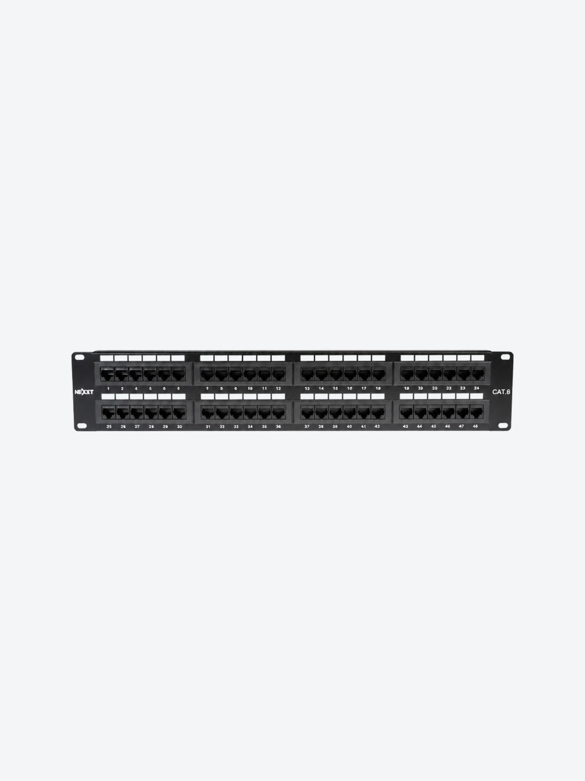 Nexxt - Tablero de conexiones - CAT 6 - 19" - 48 puertos