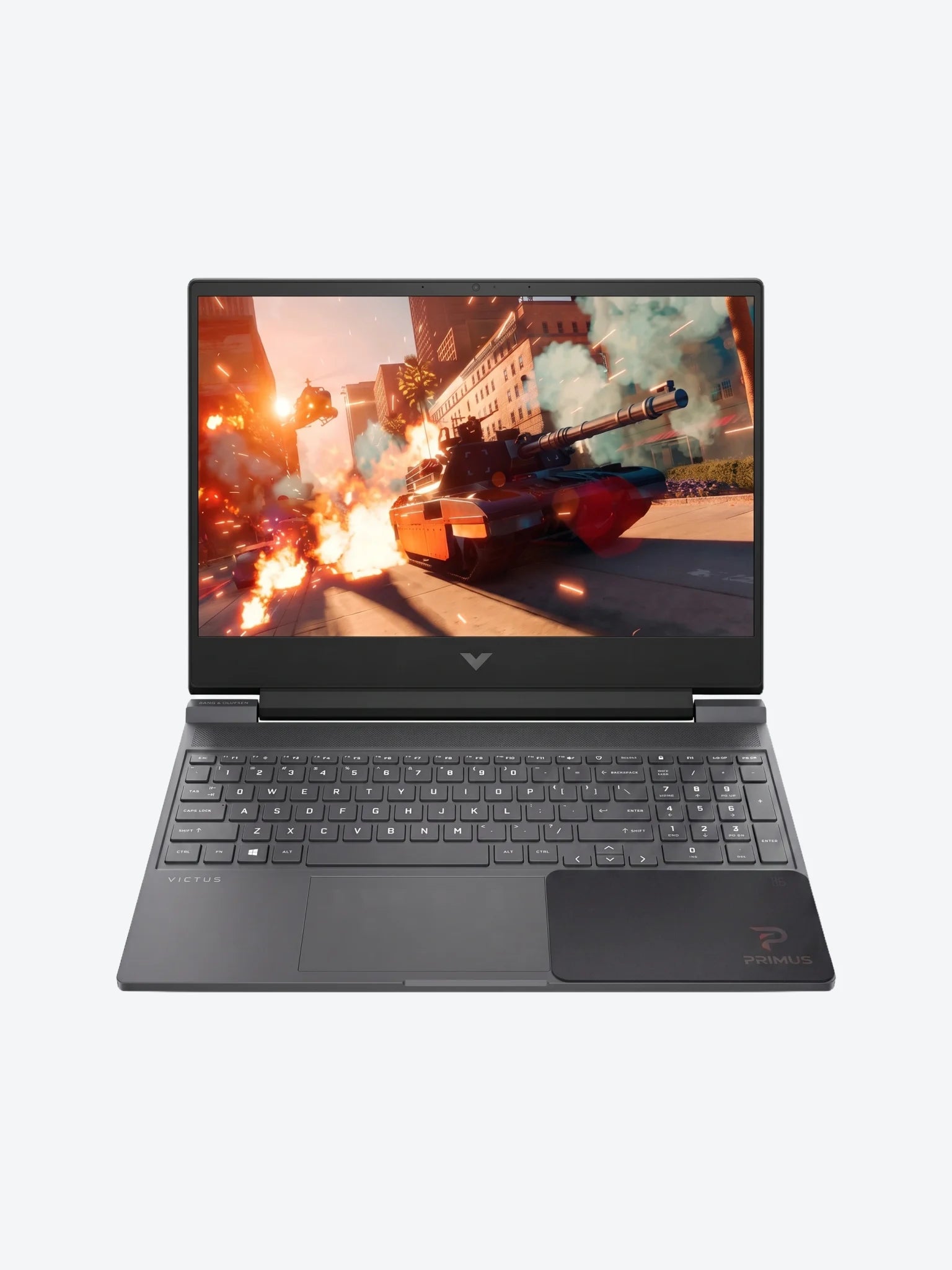 Laptop HP Victus 16-D0030 Gaming Core i7-11800H 512GB SSD 8GB RAM 16.1" 1920x1080 144Hz W10 Nvidia RTX TI 30 Seminueva + Mouse Pad Gaming Primus-1