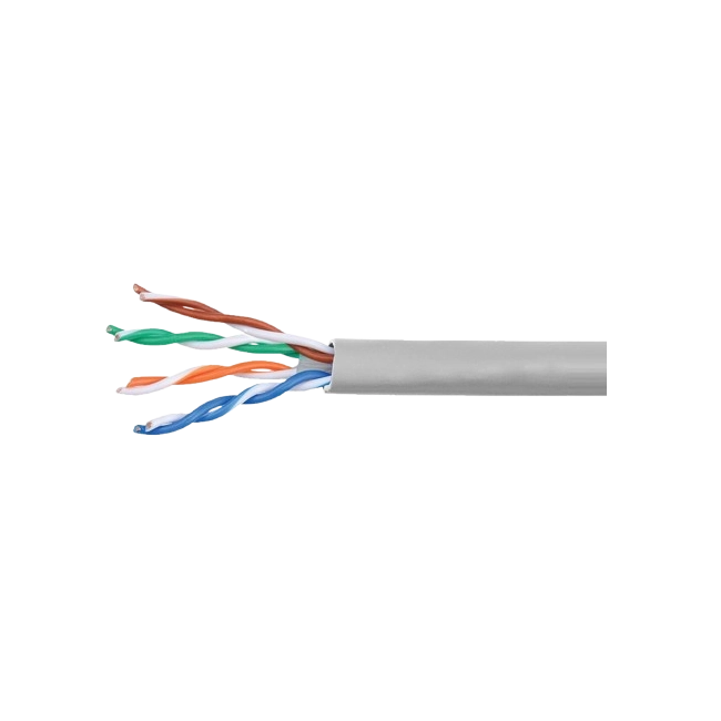Cable UTP Linet 71R618 Cat 6 Por Metro Color Gris-1