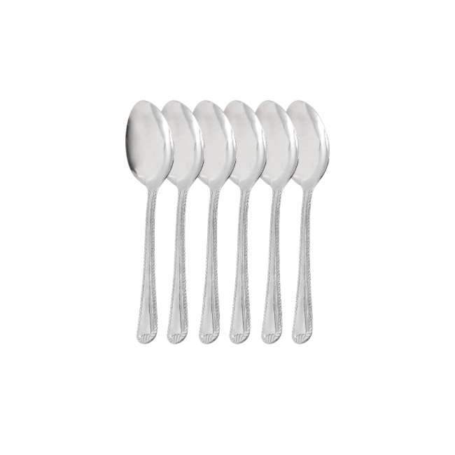 Juego de 6 Cucharas Oster 73976.06  de Acero Inoxidable Tustin