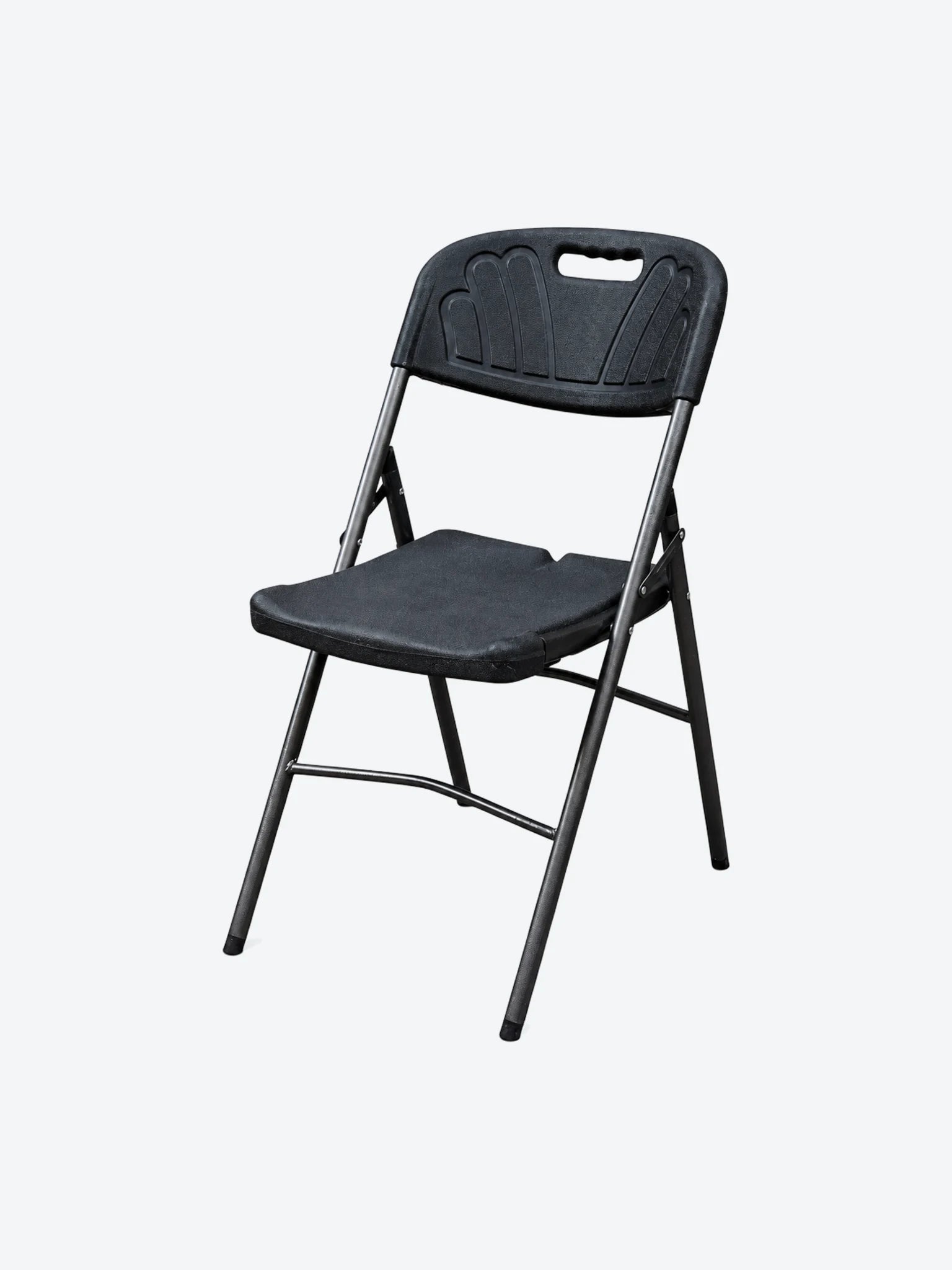 SILLA PLEGABLE, 54X43X80CM, NEGRA