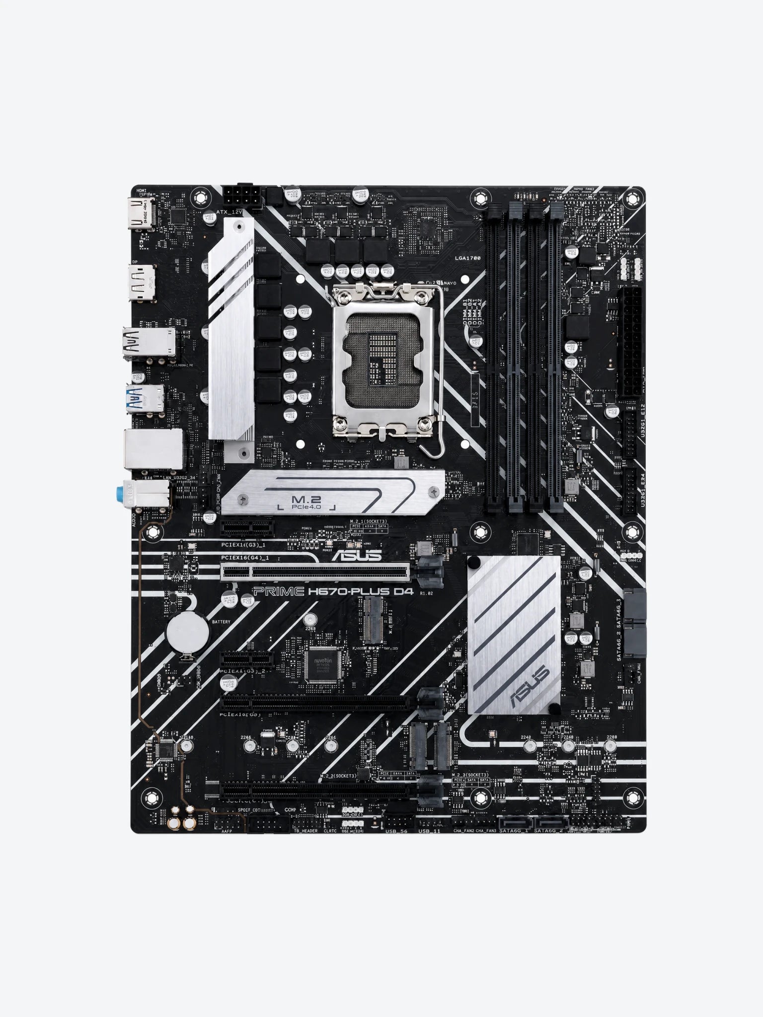 Tarjeta Madre Asus Prime H670-Plus D4 1700-1