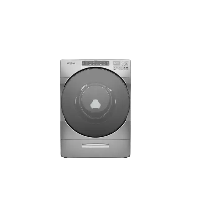 Lavasecadora Whirlpool 20Kg Electrica Con Dispensador Load&Go Carga Frontal Chrome Shadow