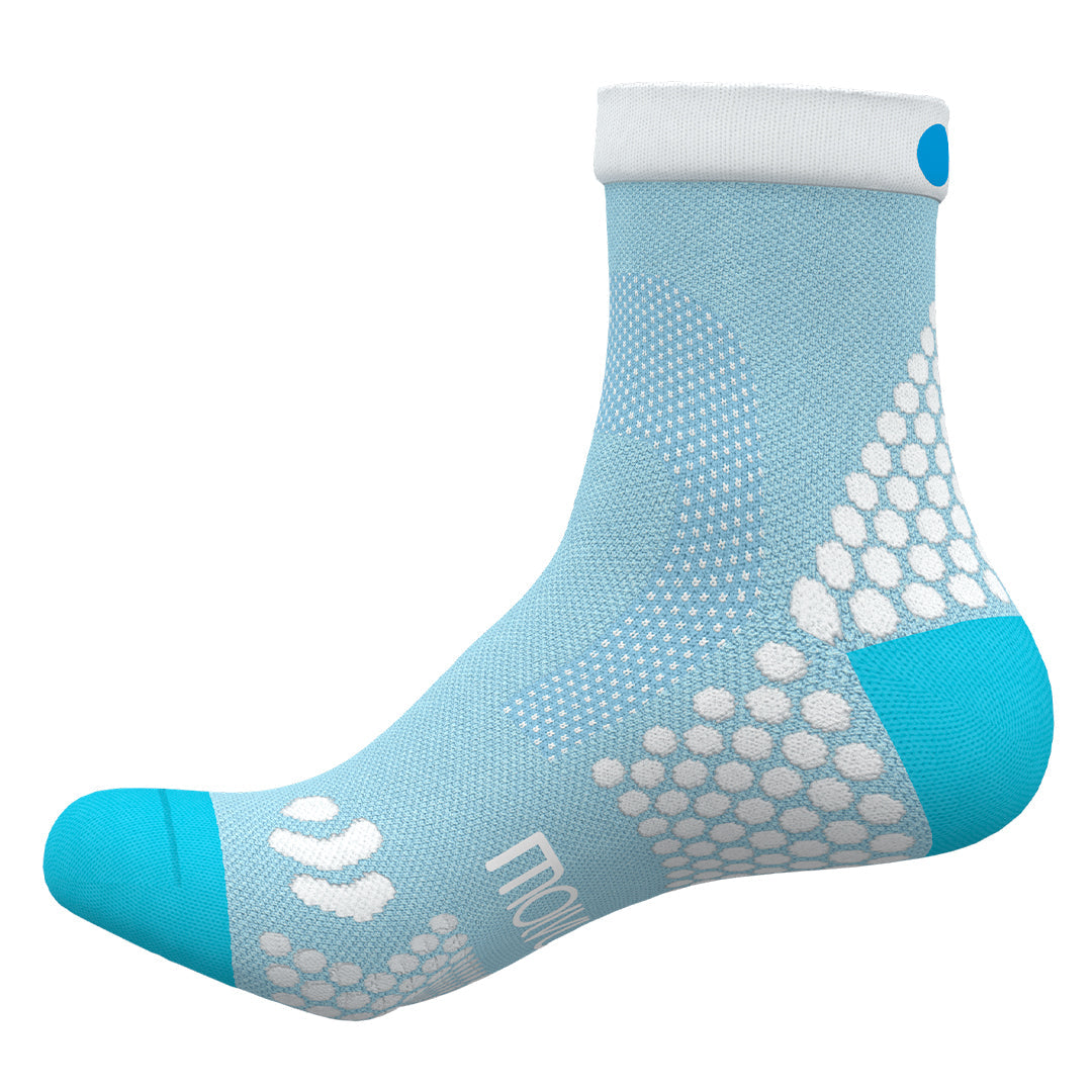 CALCETINES PATA DE CHUCHO CARRERA - TALLA L (CELESTE)-6