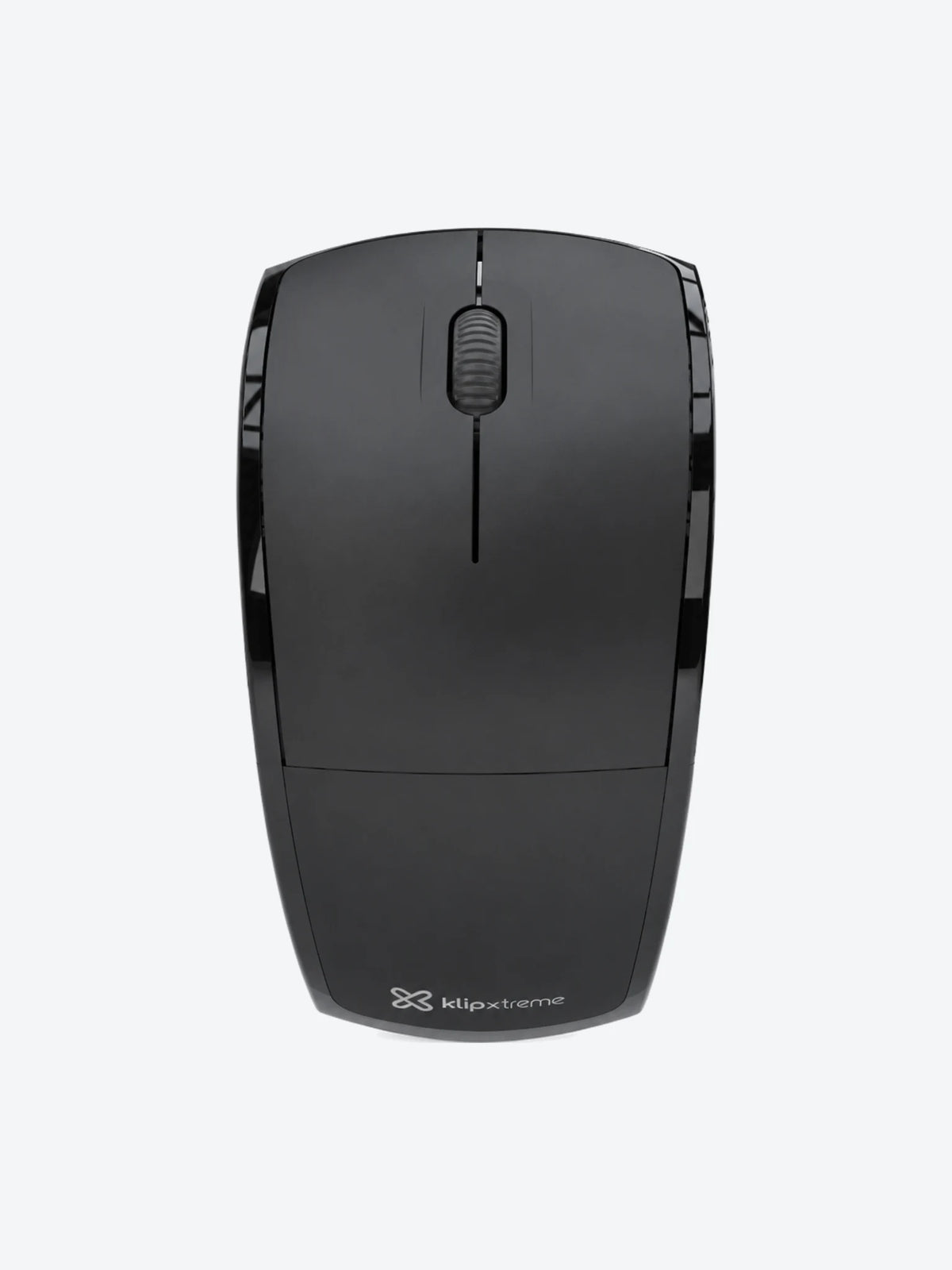Klip Xtreme - Mouse - 2.4 GHz - Wireless - Gray - Foldable - 1000dpi