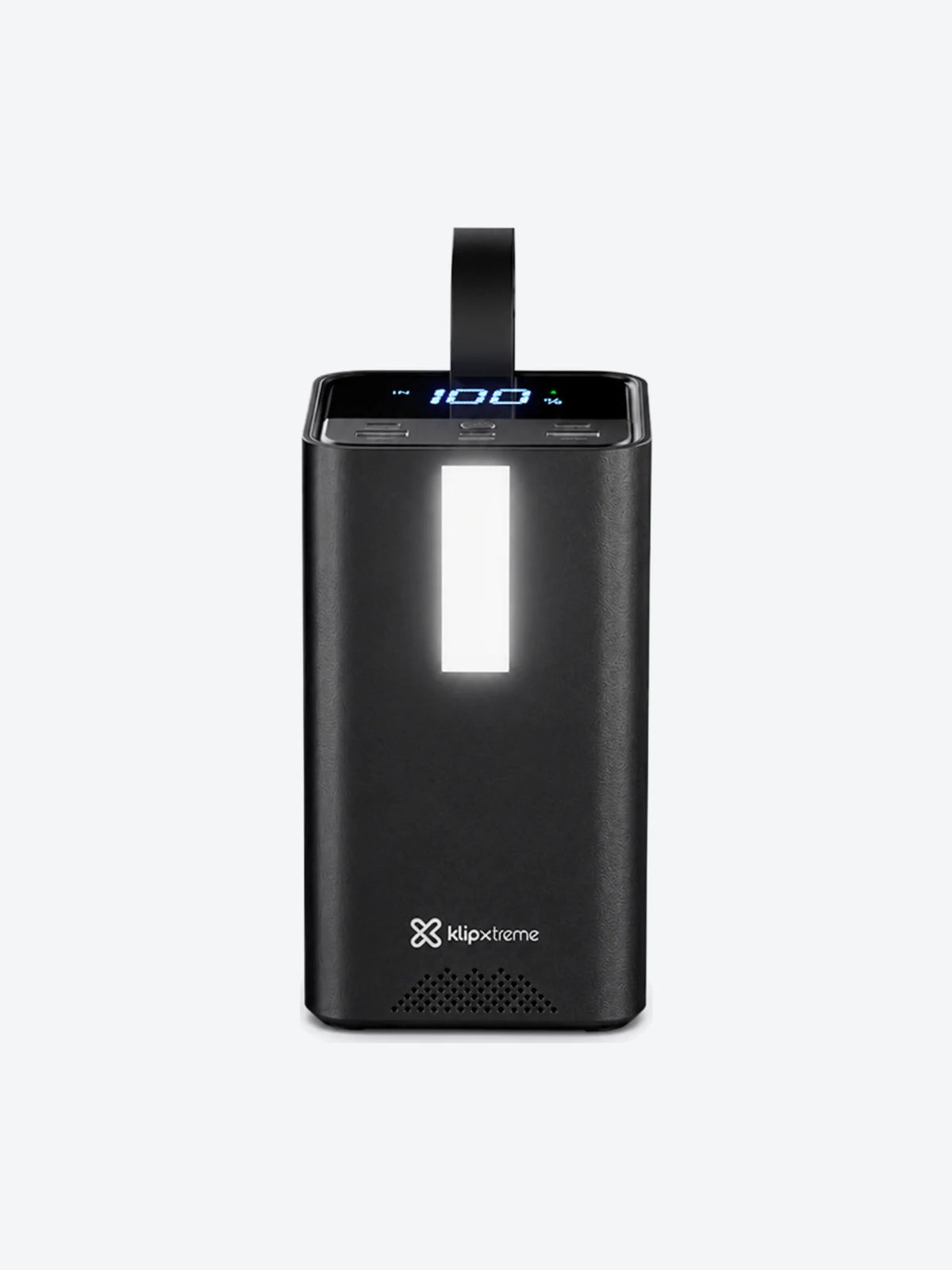 Klip Xtreme - Power bank - 24 pin USB-C - 2 x 4 pin USB Type A / 3 x 24 pin USB-C - Lithium polymer - Para Universal - 100W 50.000mAh-1