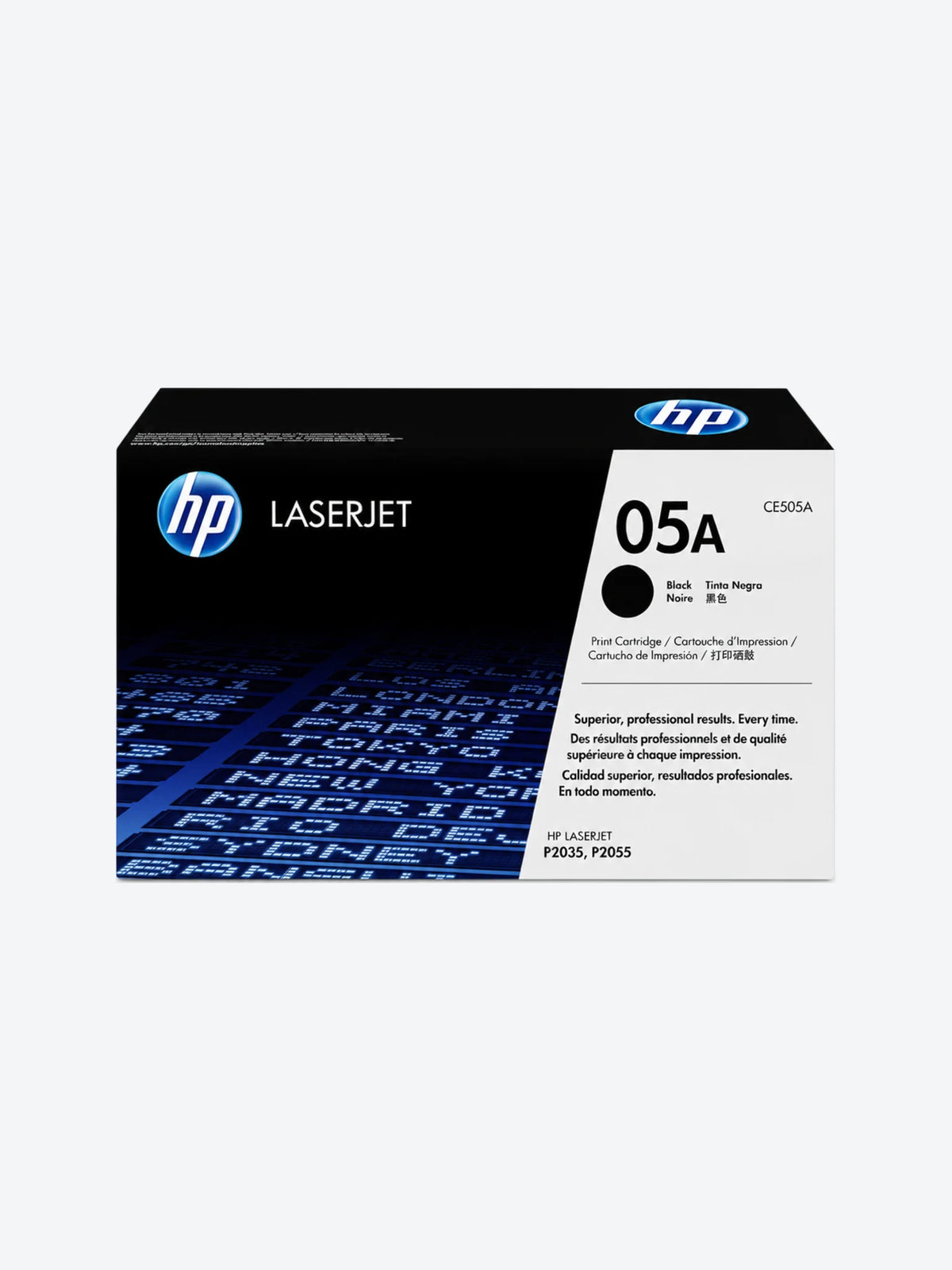 HP 05A - Negro - original - LaserJet - cartucho de tóner (CE505A) - para LaserJet P2035, P2035n, P2055, P2055d, P2055dn, P2055x-1