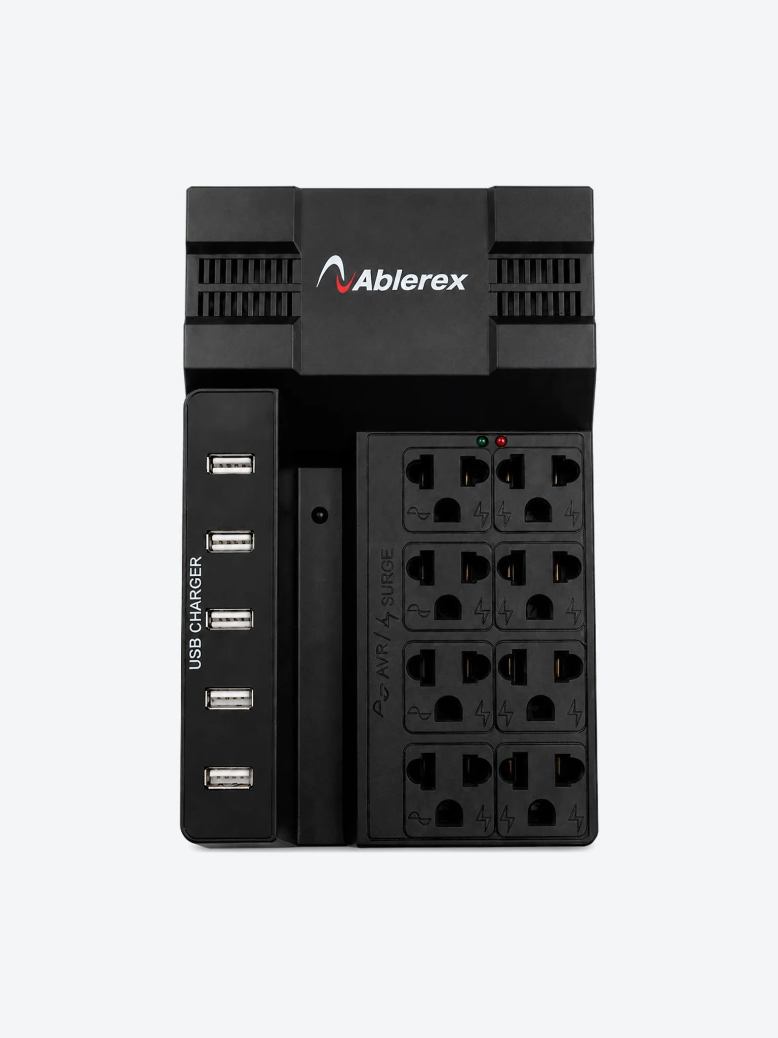 Regulador Ablerex 1200va/600w 120v | USB | 8 tomas