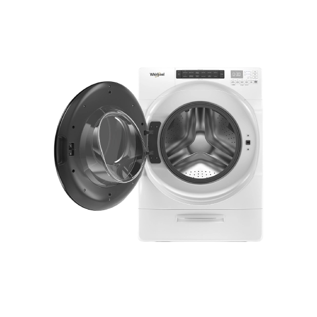 Lavadora Whirlpool Carga Frontal Alta Eficiencia HE 20Kg Con Dispensador Load&Go Color Blanco